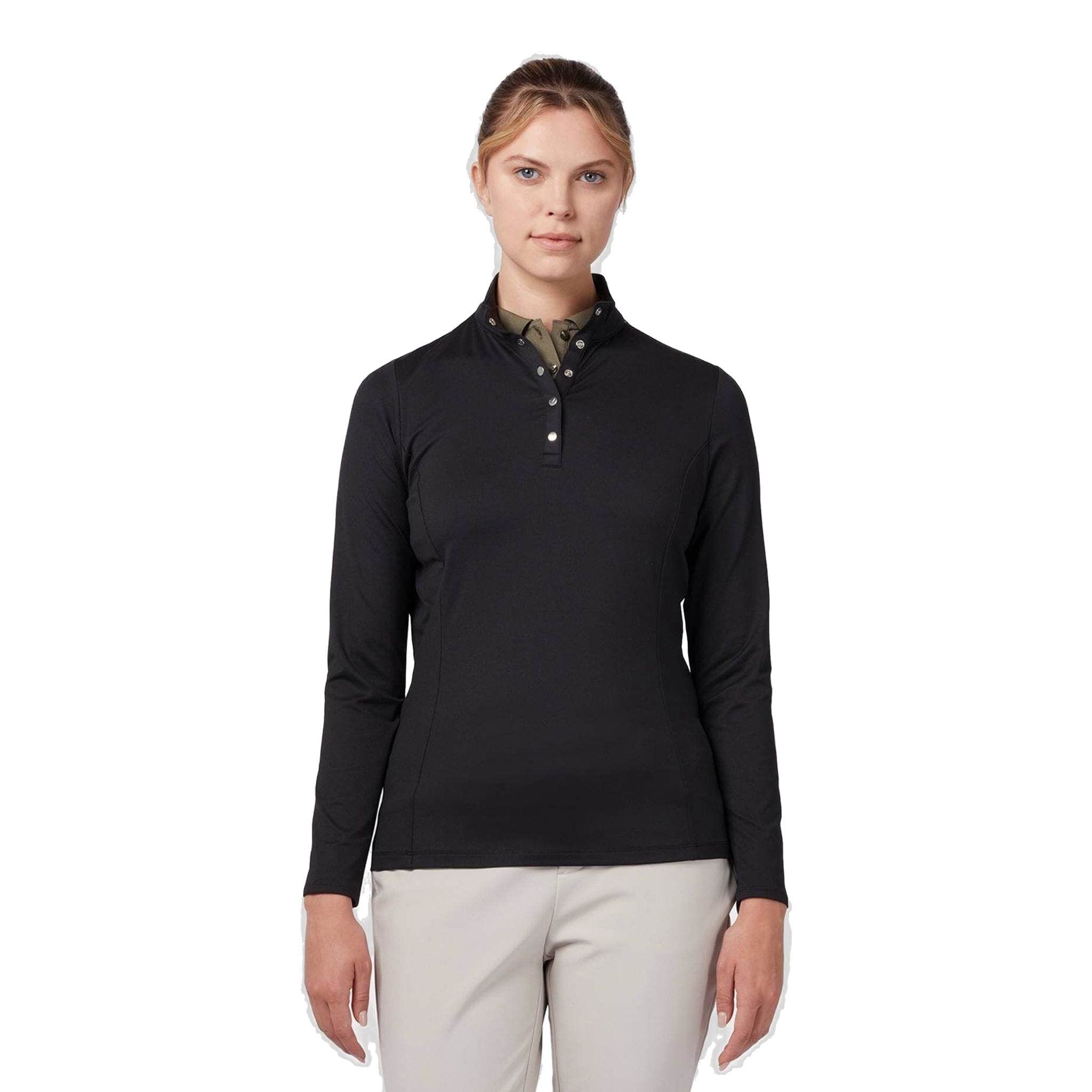 Polo Callaway Thermal LS en molleton pour femme