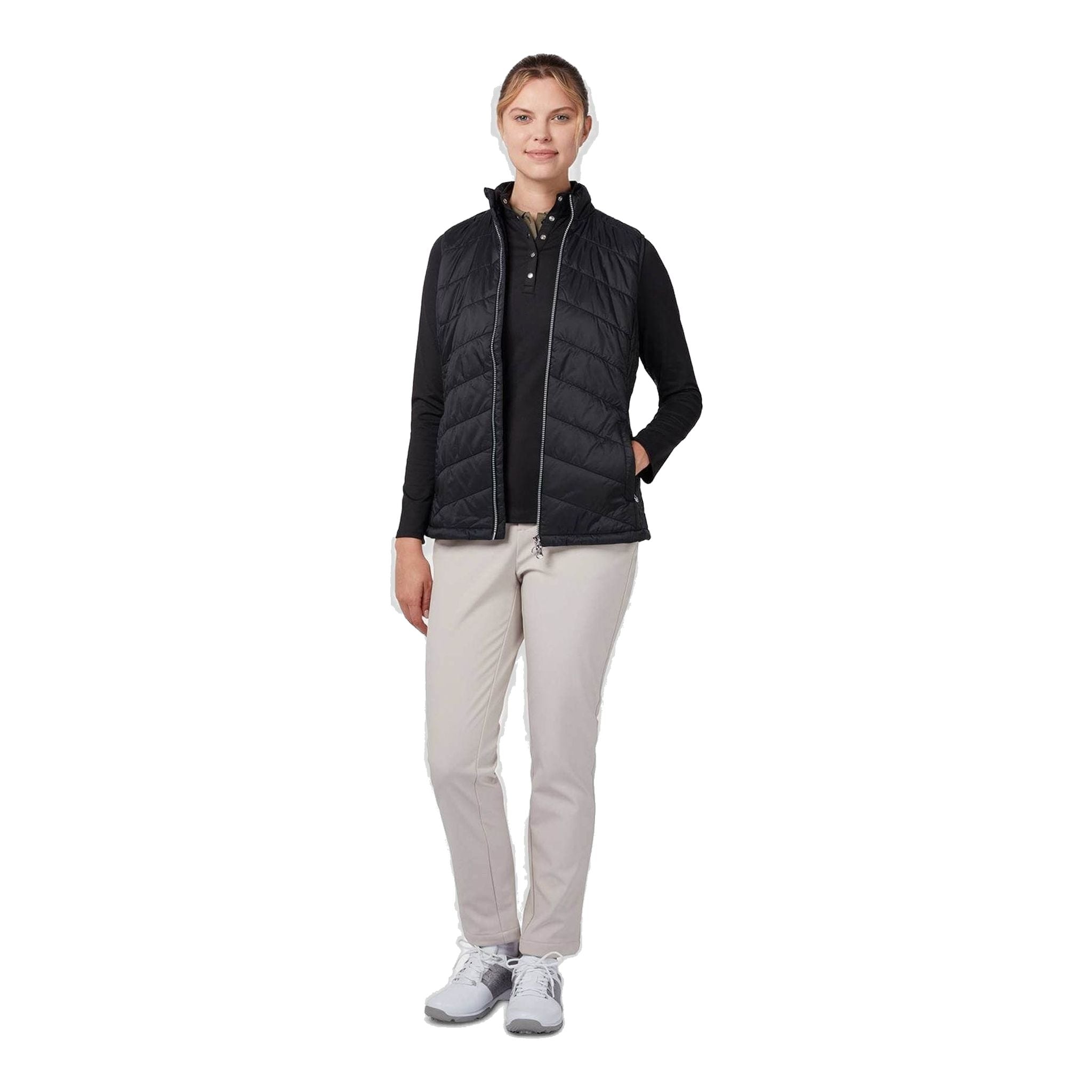 Polo Callaway Thermal LS en molleton pour femme