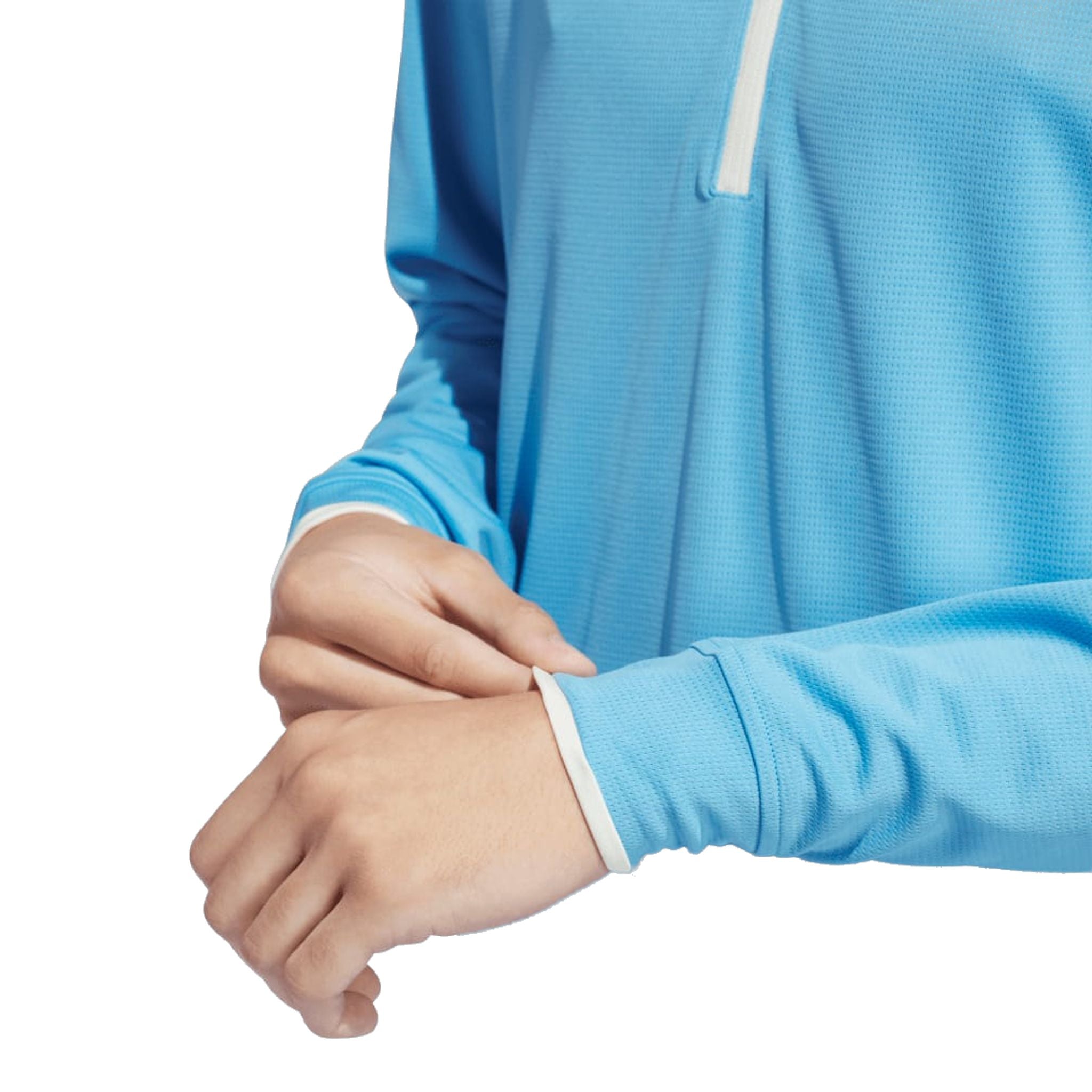 Pull Adidas UPF léger à fermeture éclair 1/4 pour homme