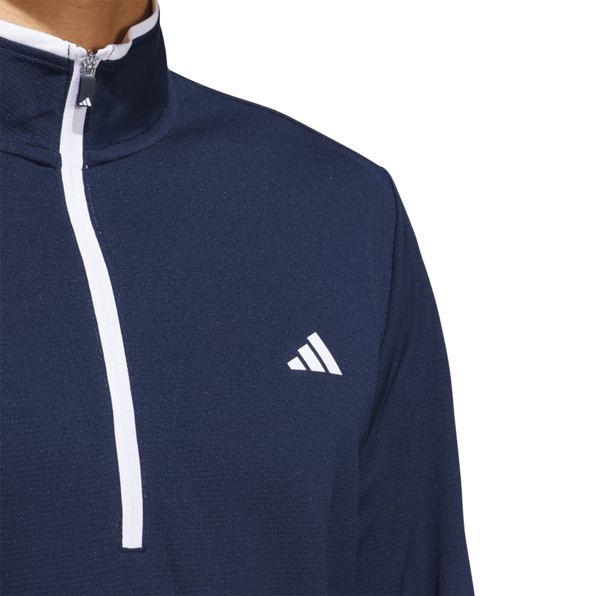 Pull Adidas UPF léger à fermeture éclair 1/4 pour homme