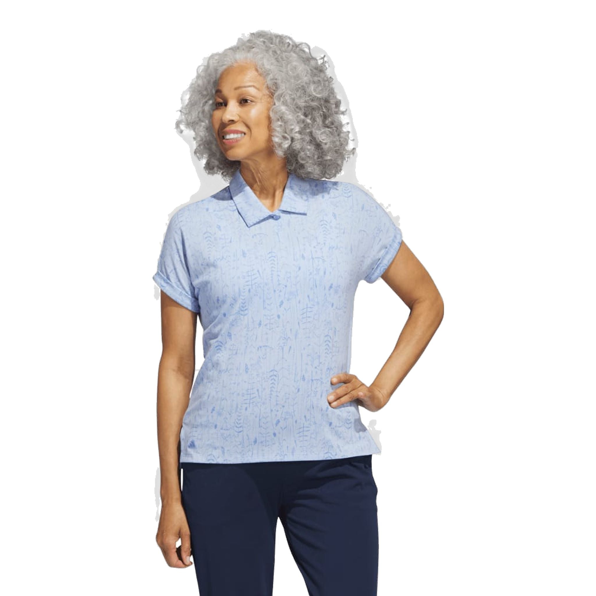 Adidas Go-To Print Poloshirt Damen