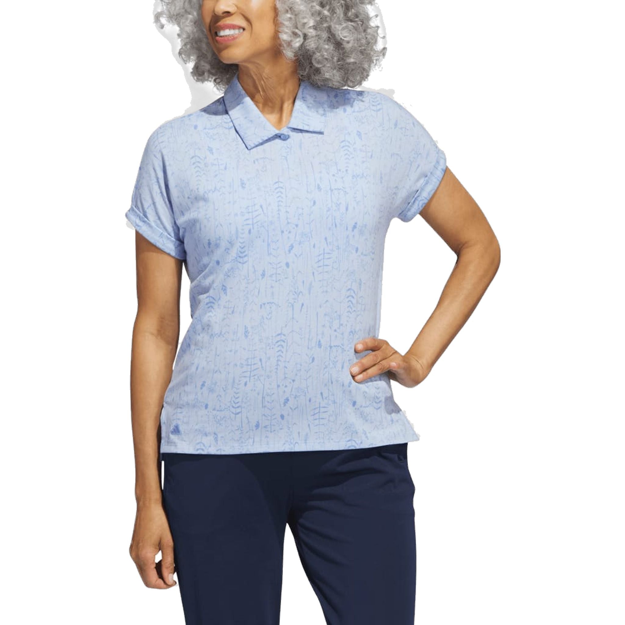 Polo imprimé Adidas Go-To pour femme