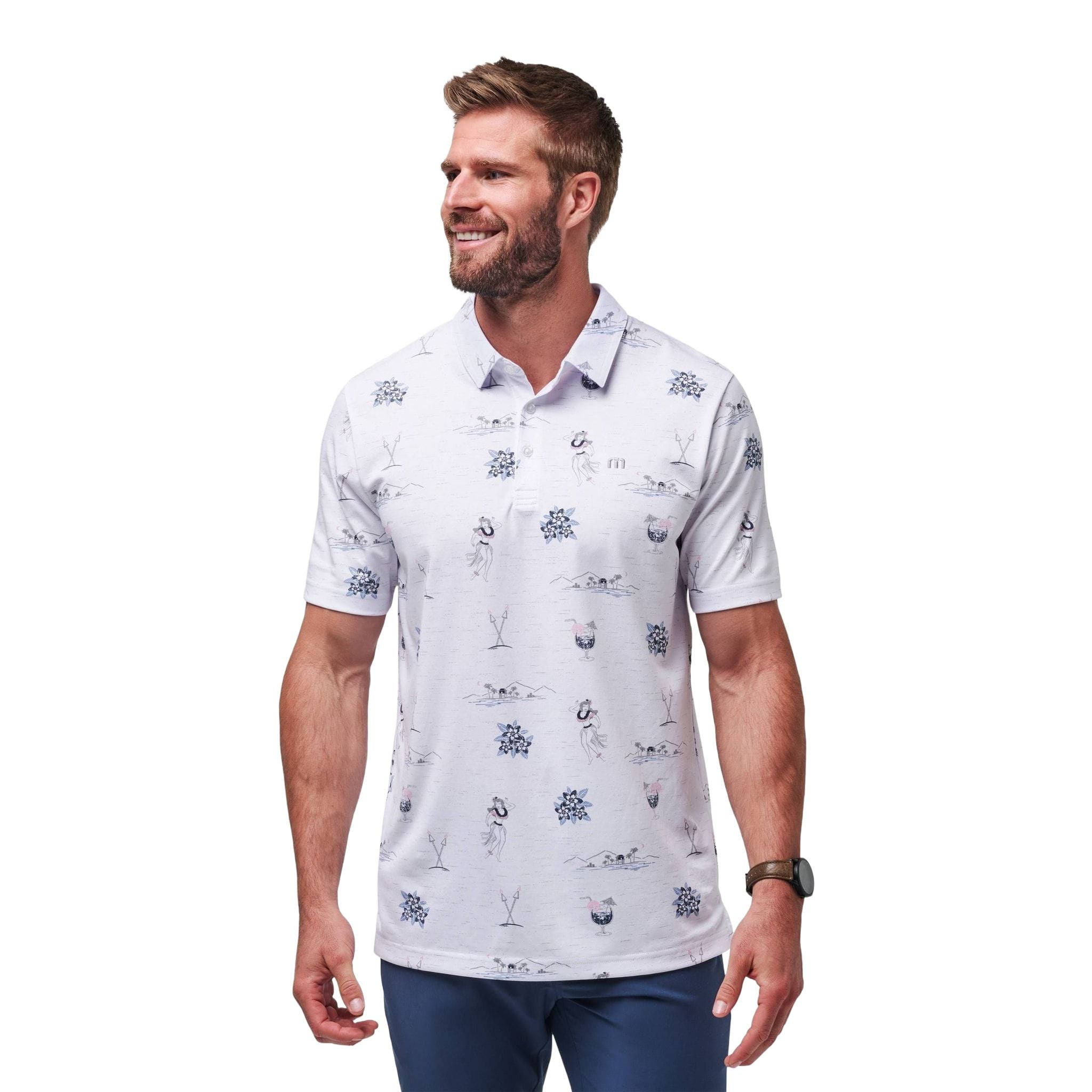 Polo homme Travis Matthew Island Paradise