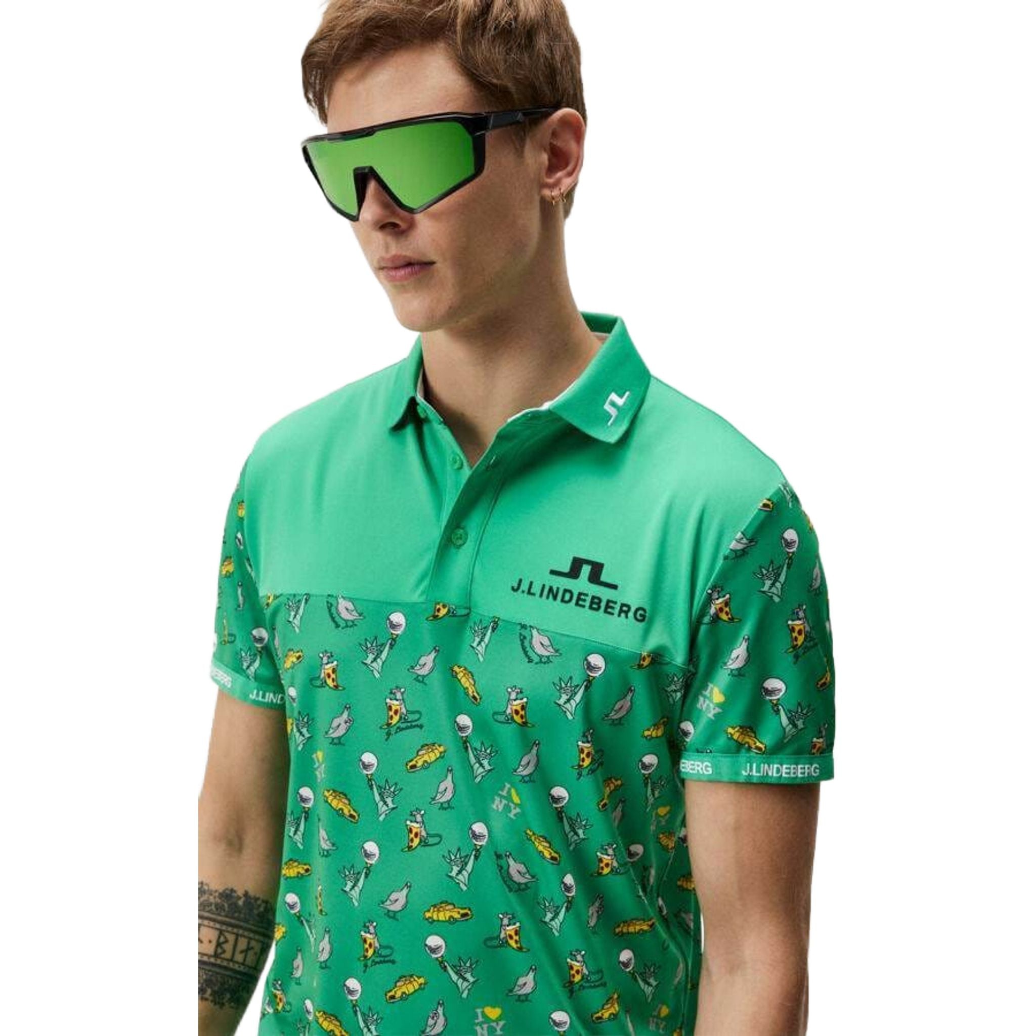 J. Lindeberg Jeff polo hommes