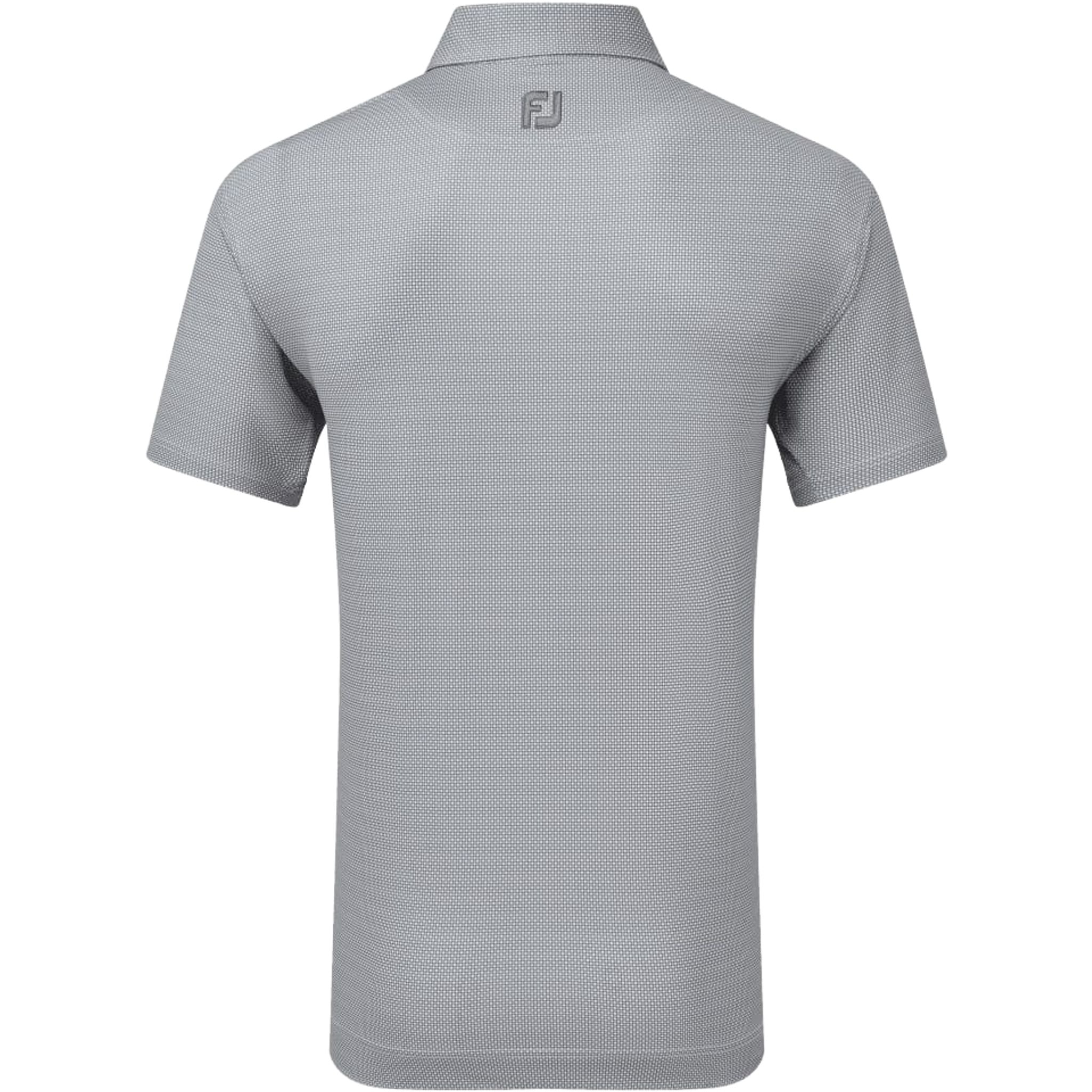 Footjoy Octagon Print Lisle Poloshirt Herren