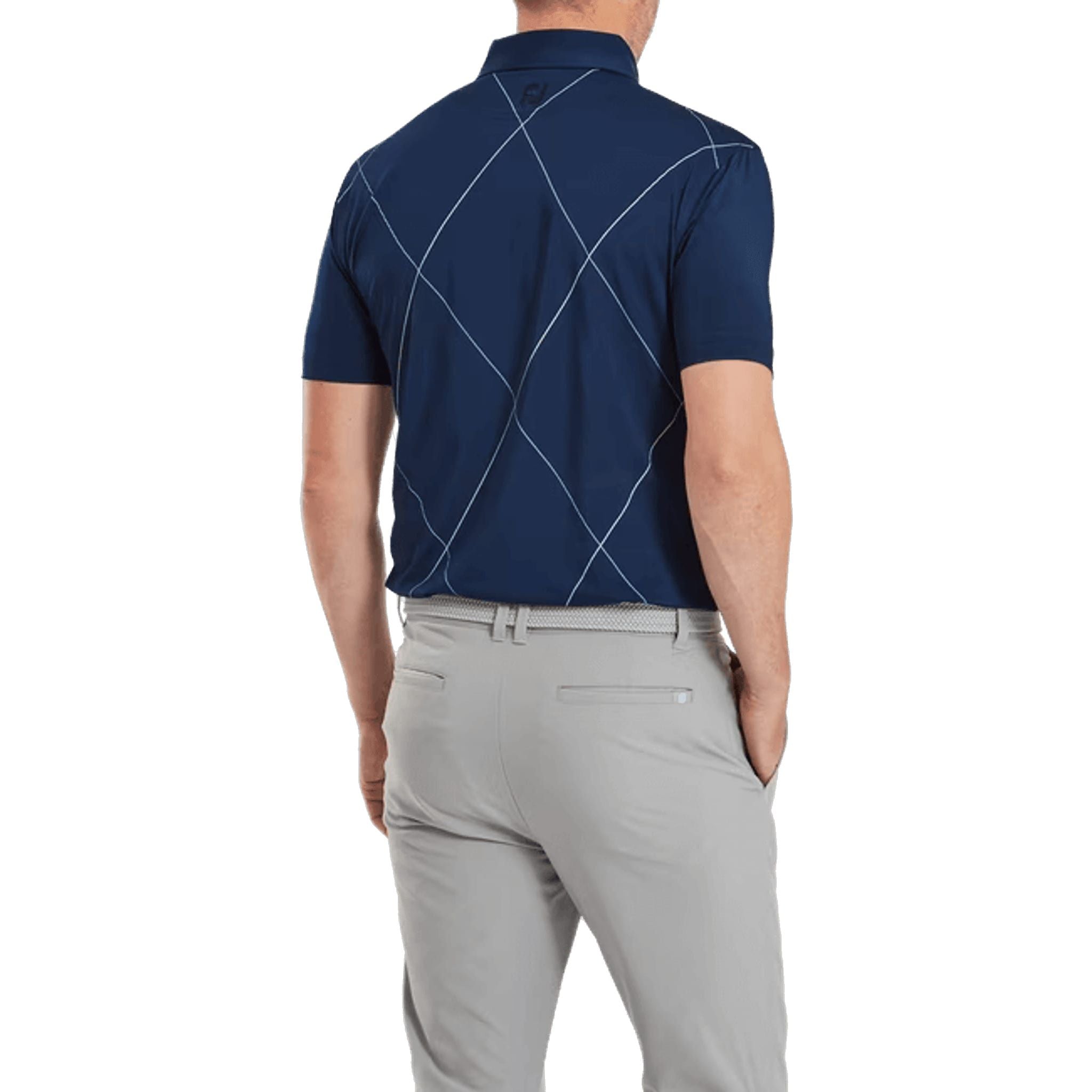 Polo Footjoy Raker Print Lisle pour homme