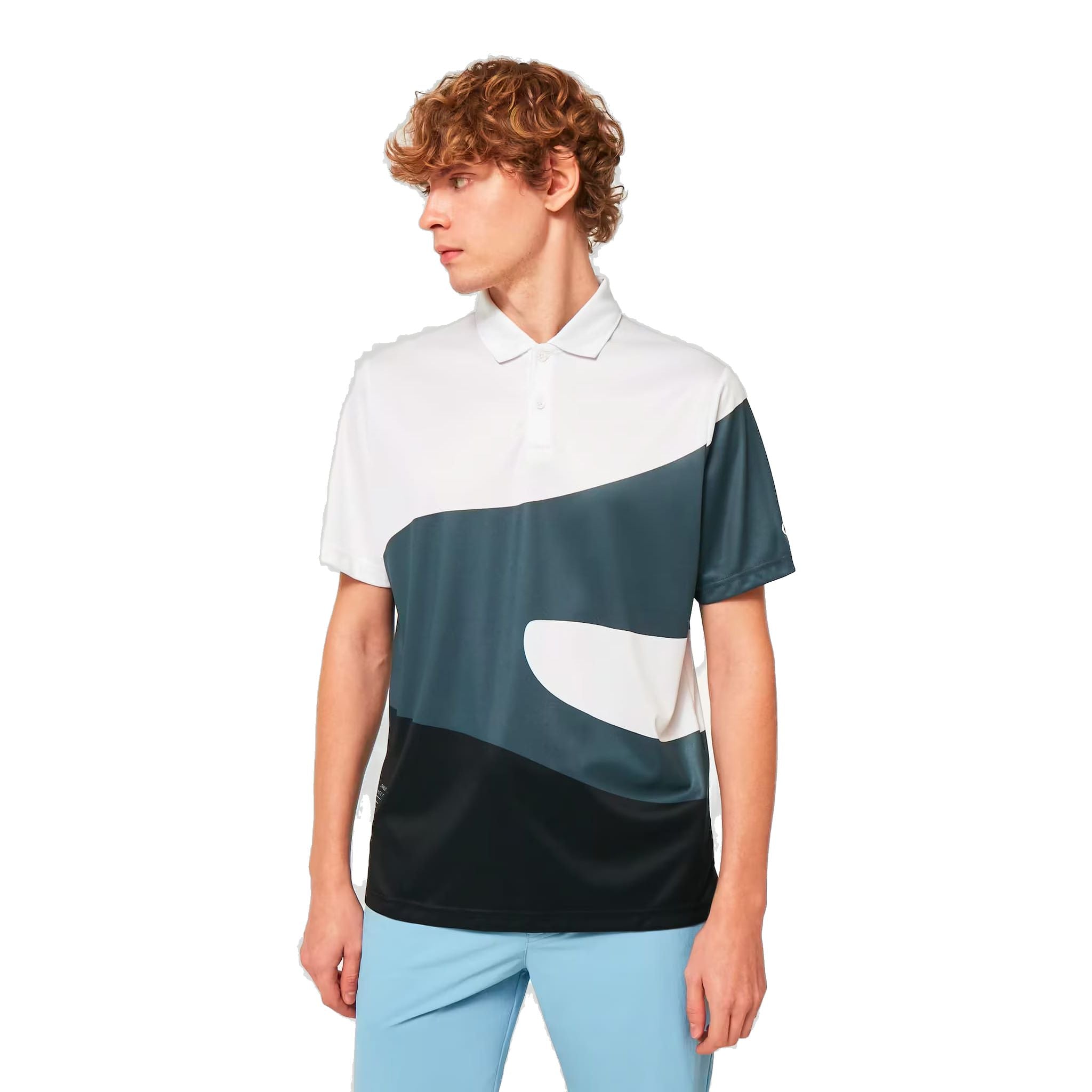 Polo Oakley Reduct Wave pour homme