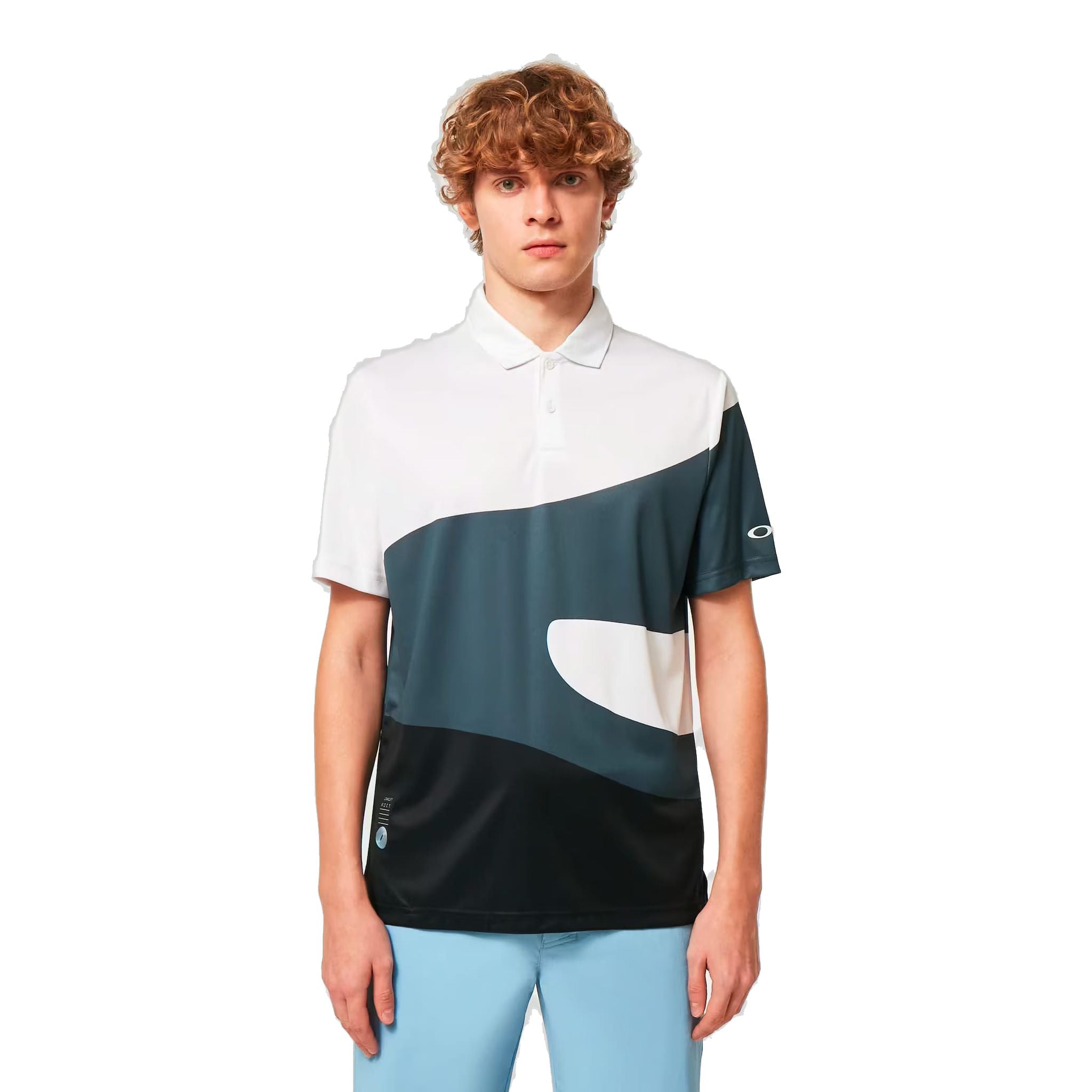 Polo Oakley Reduct Wave pour homme