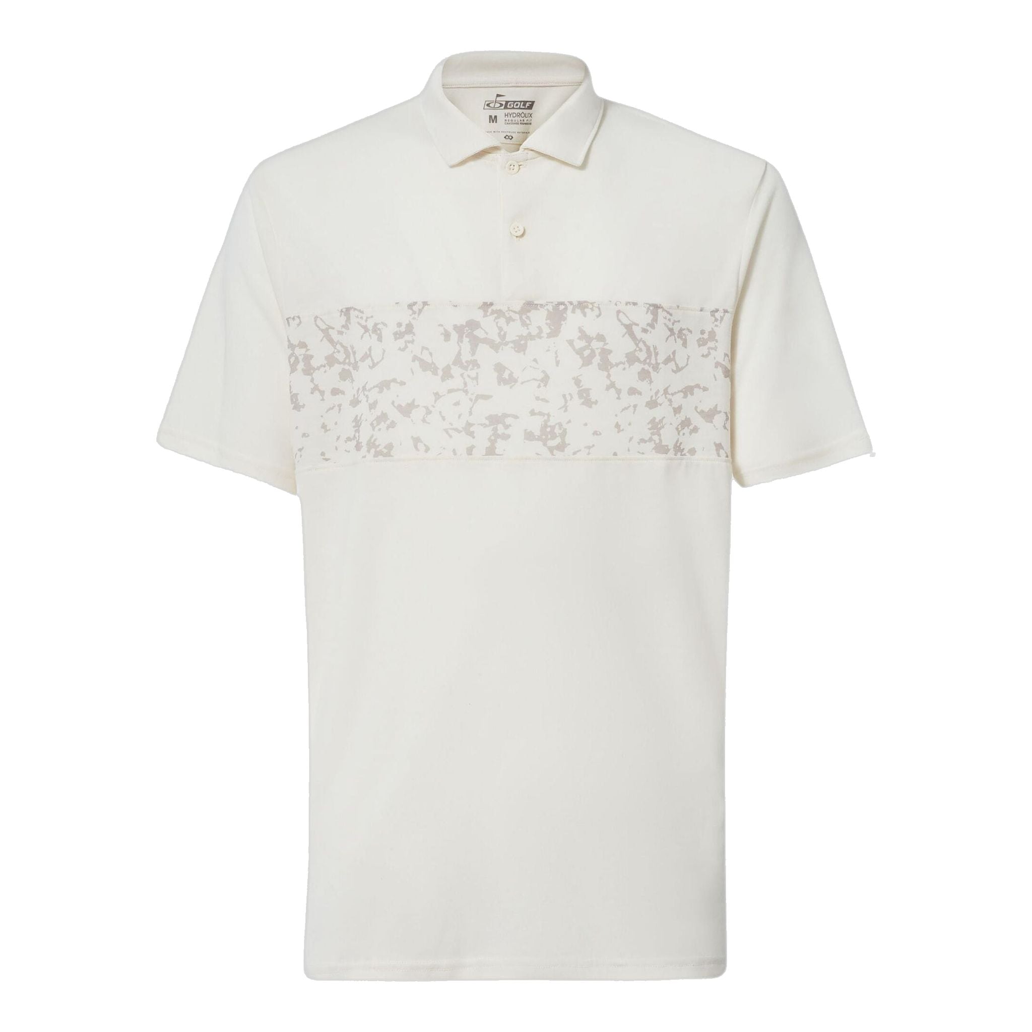 Polo de golf Oakley à imprimé sable pour homme