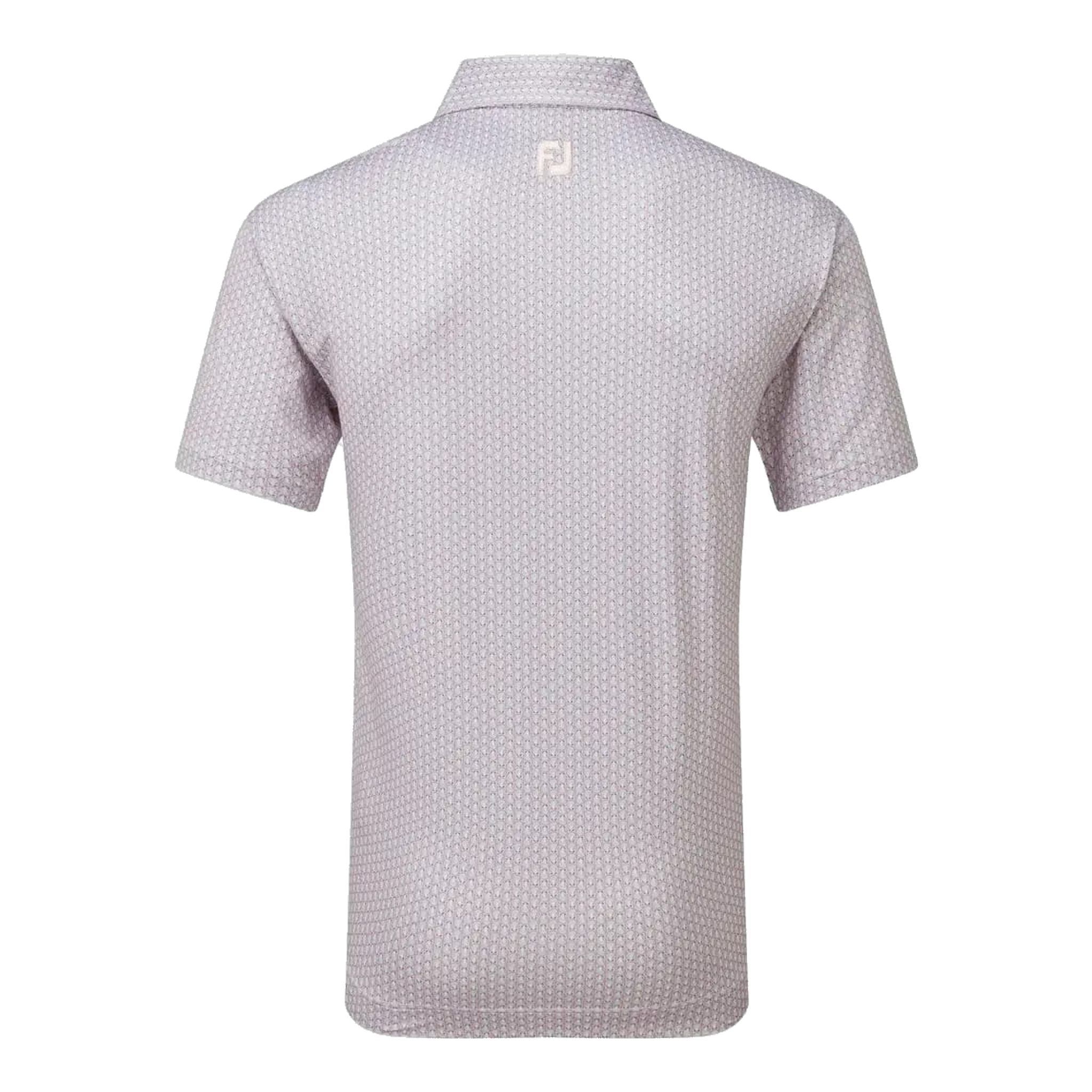 Footjoy Shell Foulard Lisle Poloshirt Herren