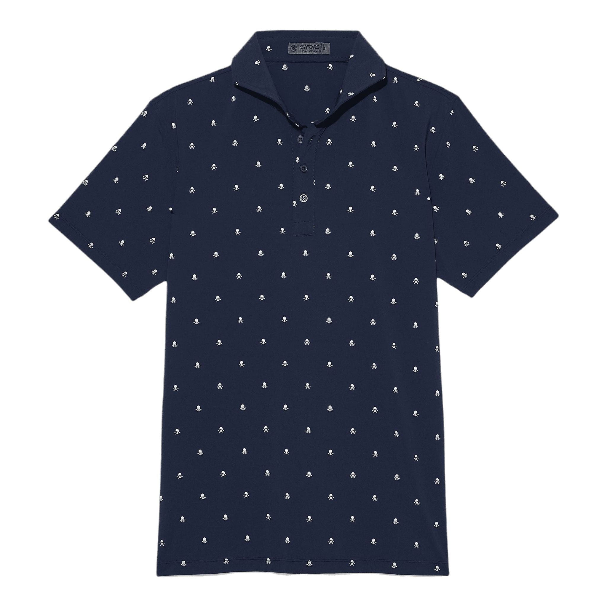 Polo homme GFORE Skull and T's Ice coupe ajustée