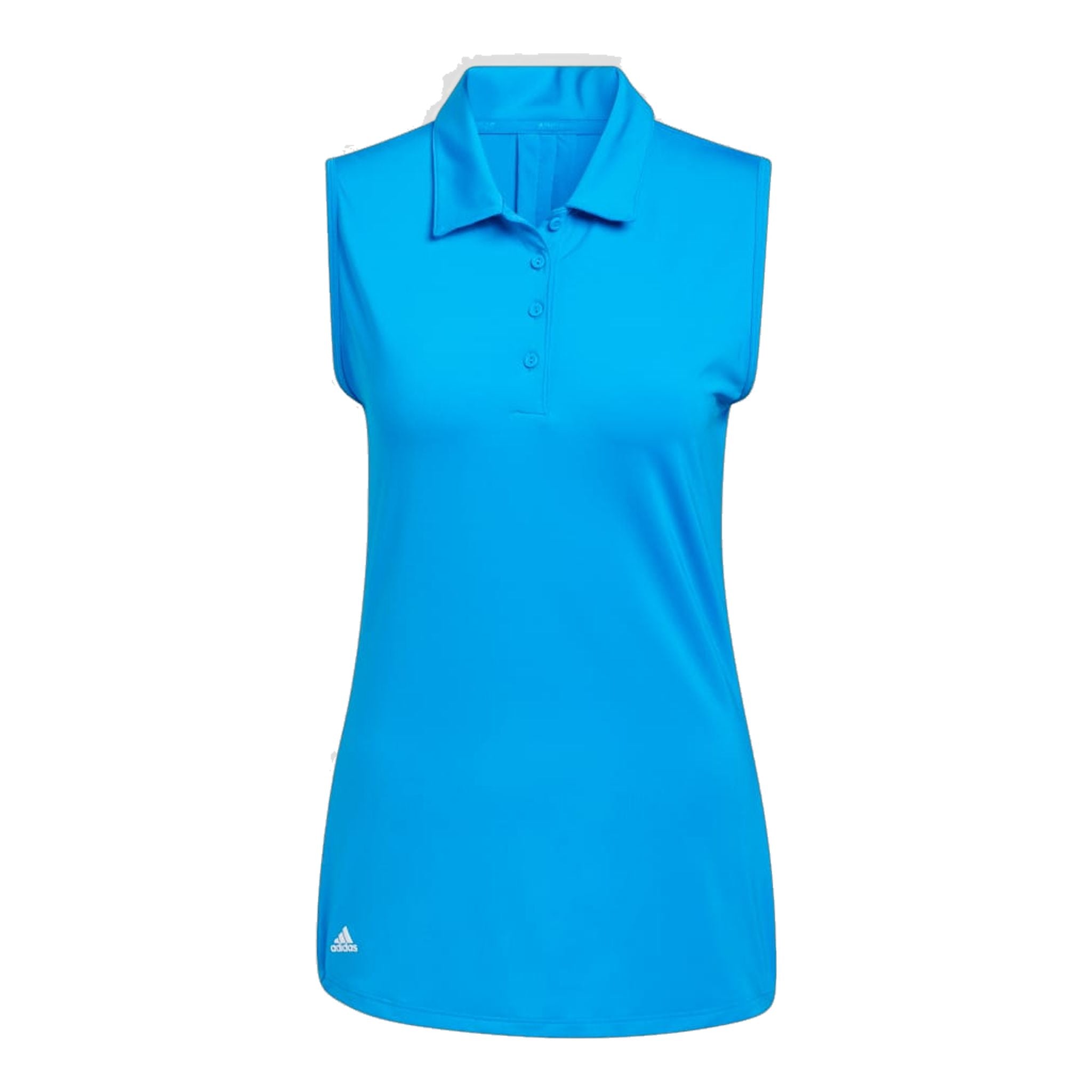 Polo sans manches uni Adidas pour femme