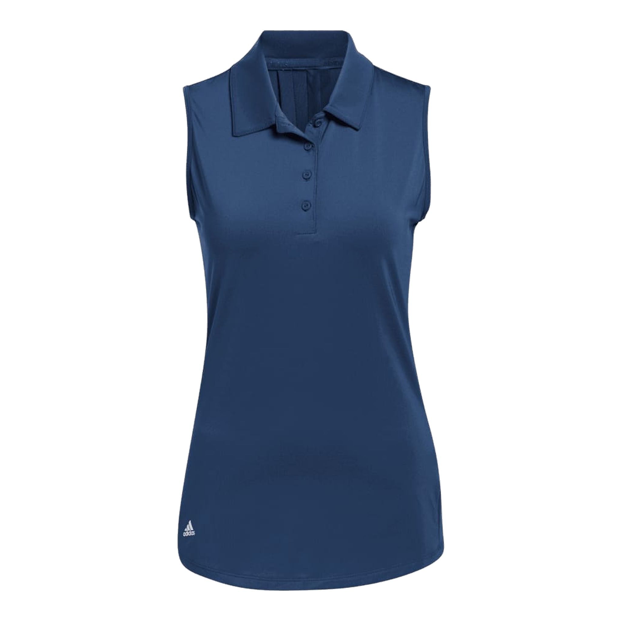 Polo sans manches uni Adidas pour femme