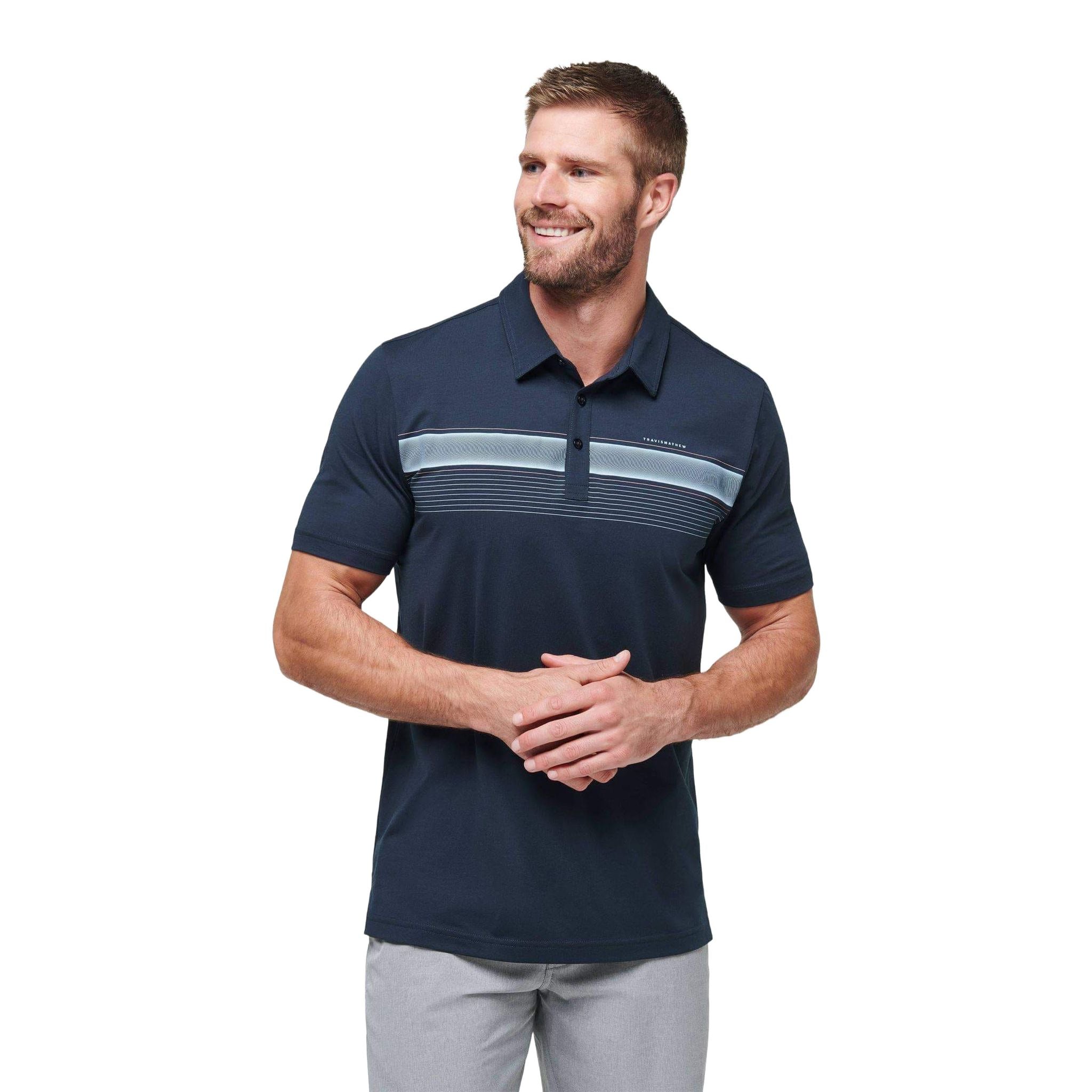 Polo homme Travis Mathew à la pointe de la technologie