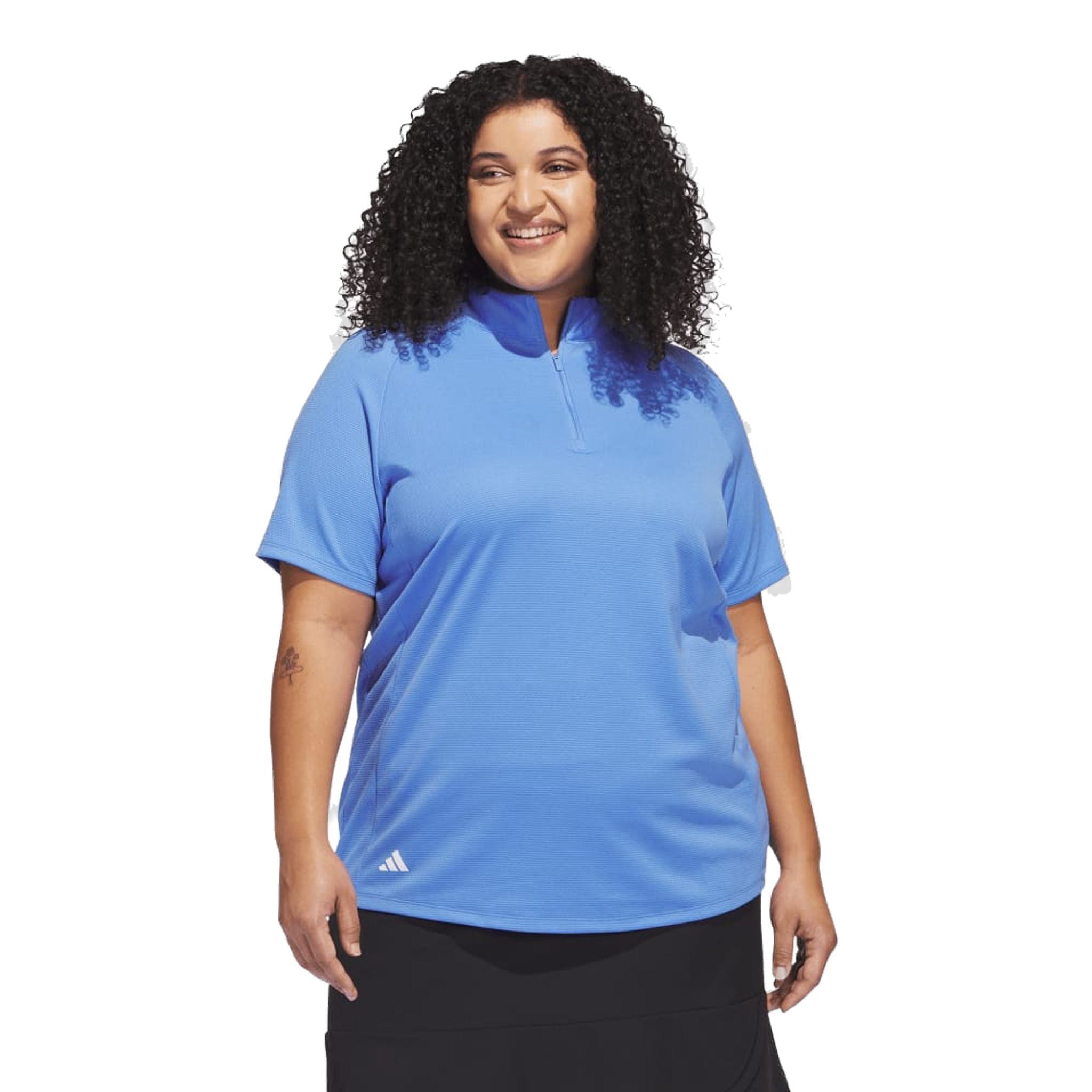 Polo texturé Adidas pour femme