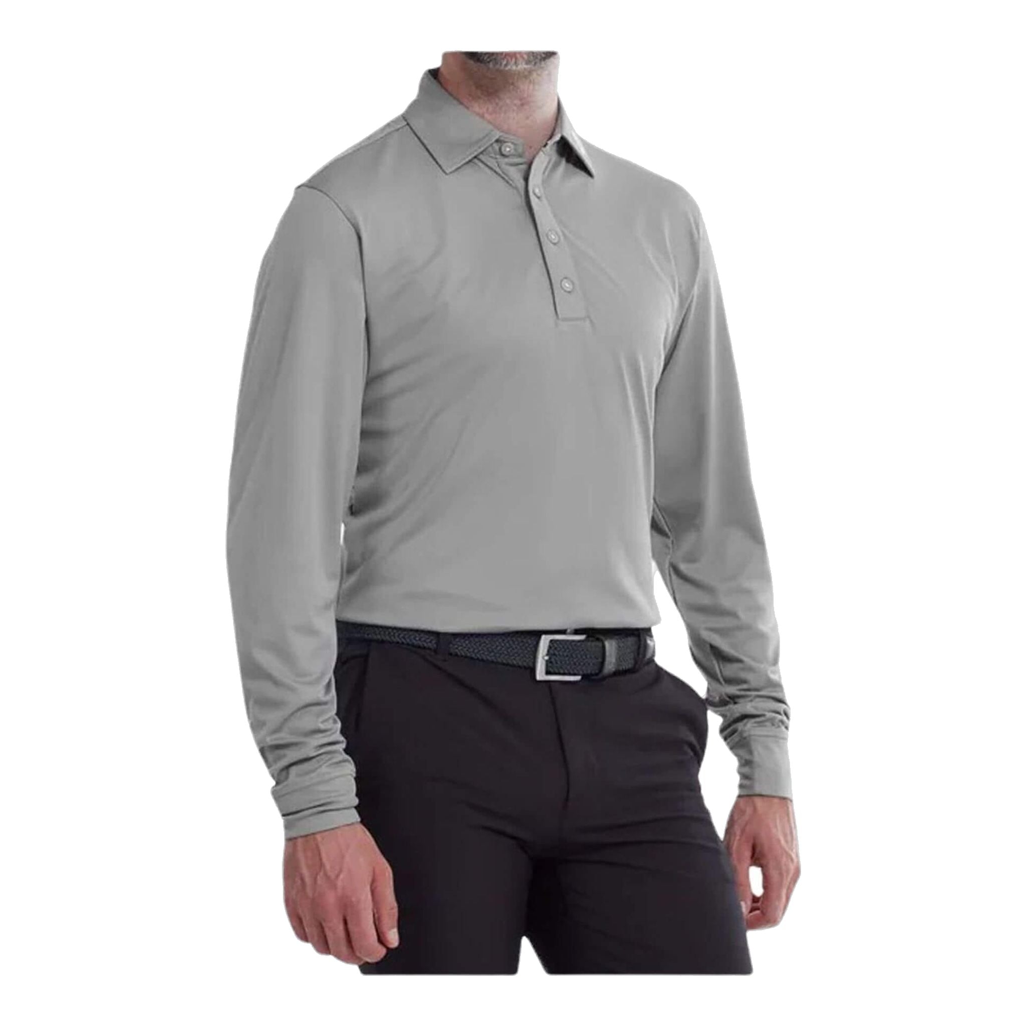 Polo à manches longues Footjoy Thermolite pour homme