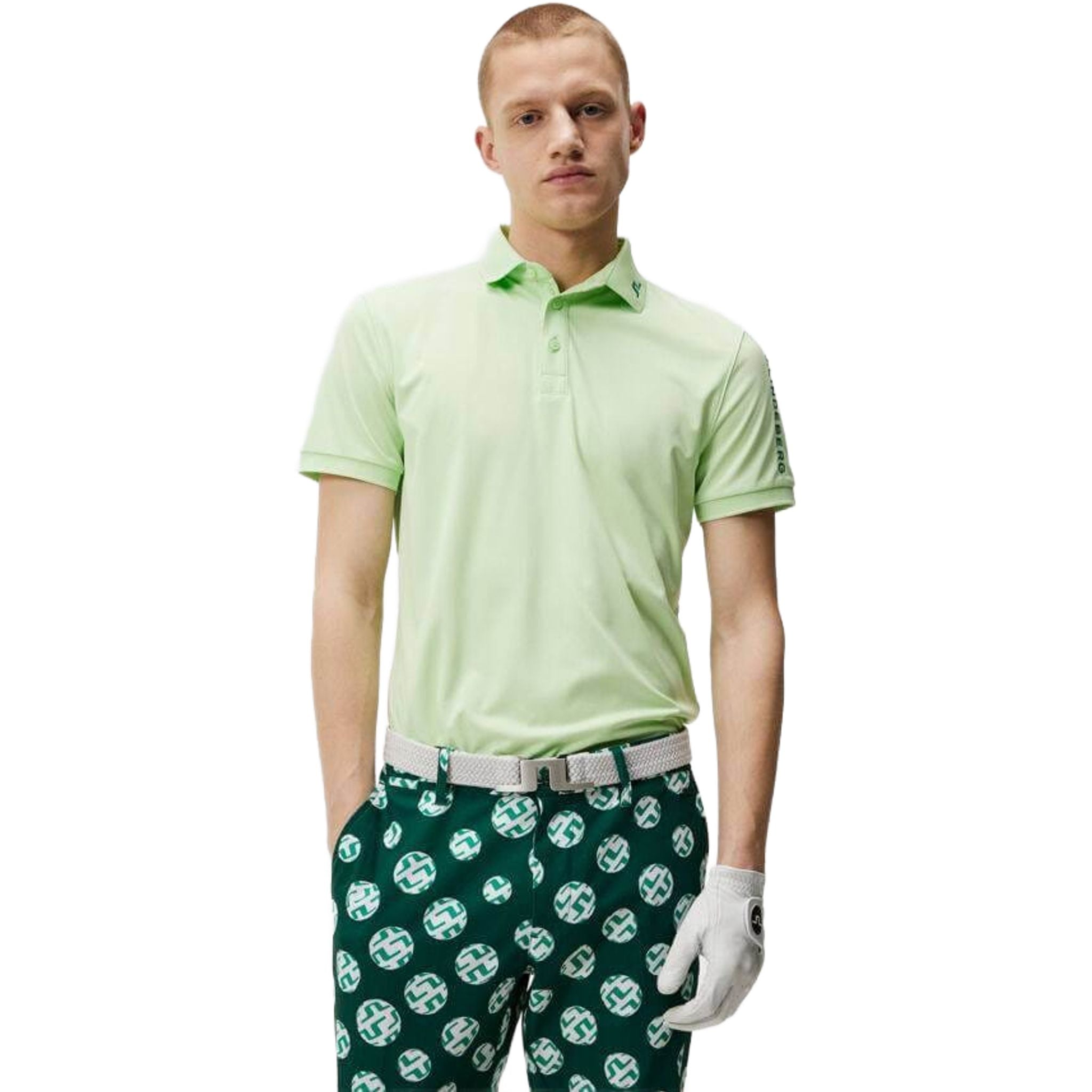 Polo J. Lindeberg Tour Tech coupe classique pour homme