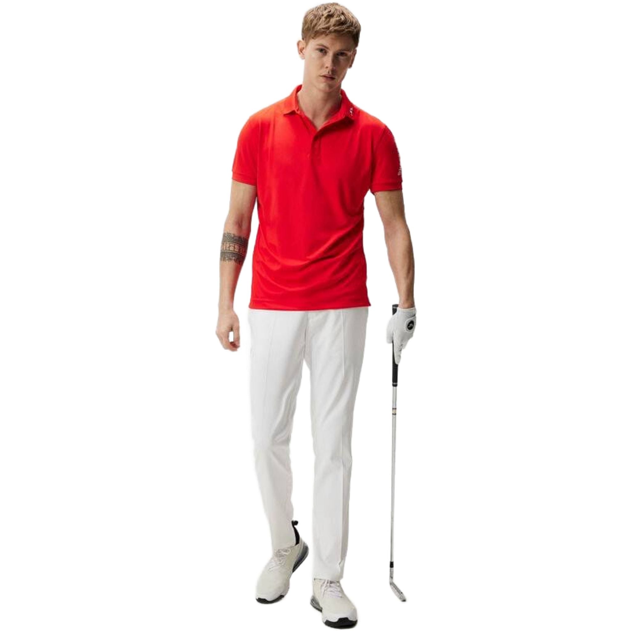 Polo J. Lindeberg Tour Tech coupe classique pour homme