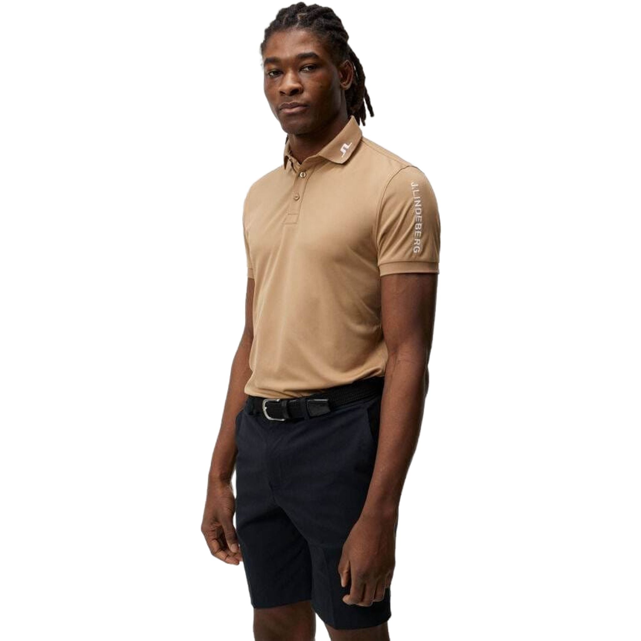 Polo J. Lindeberg Tour Tech coupe classique pour homme