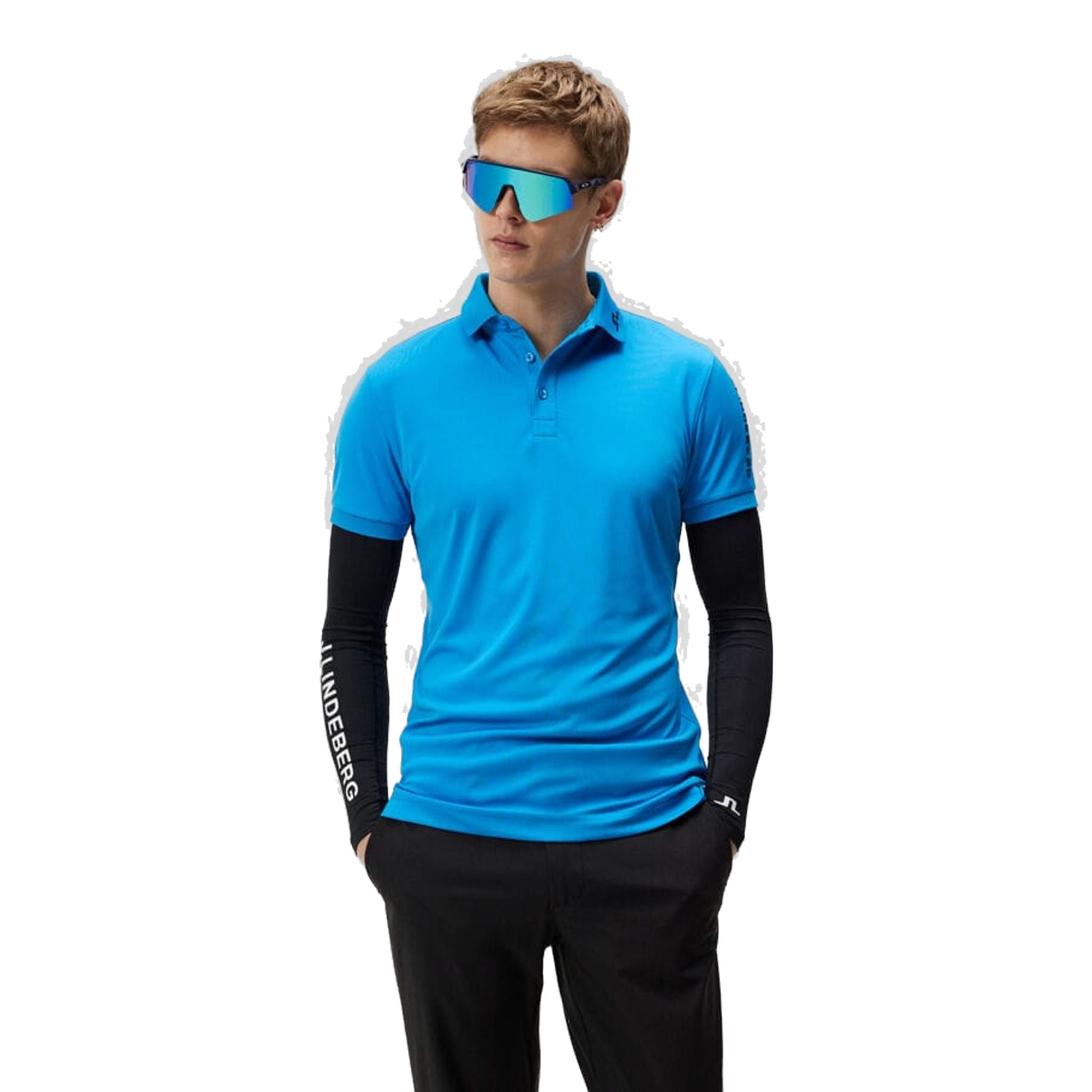 Polo J. Lindeberg Tour Tech coupe classique pour homme