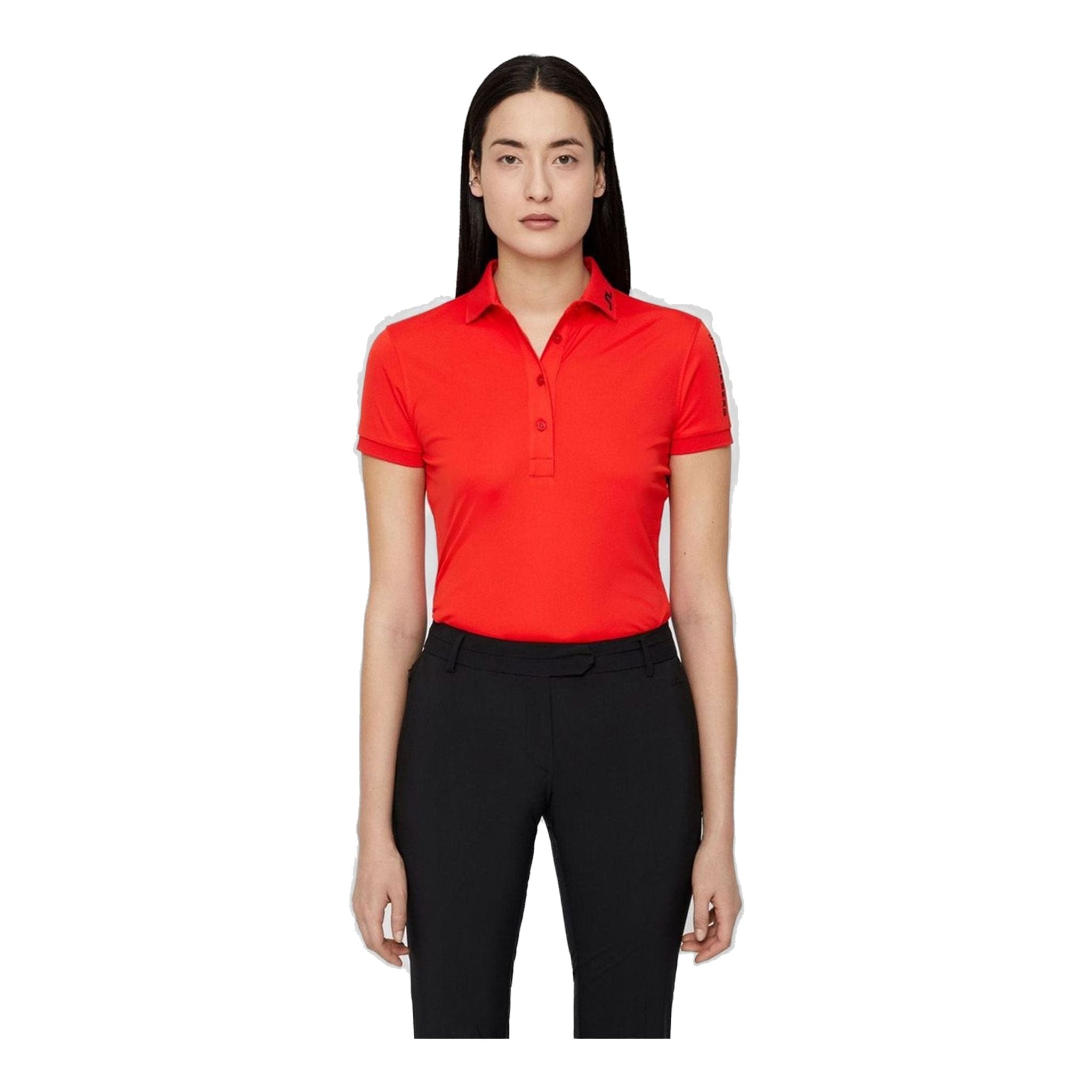 Polo J. Lindeberg Tour Tech Slim TX Jersey pour femme