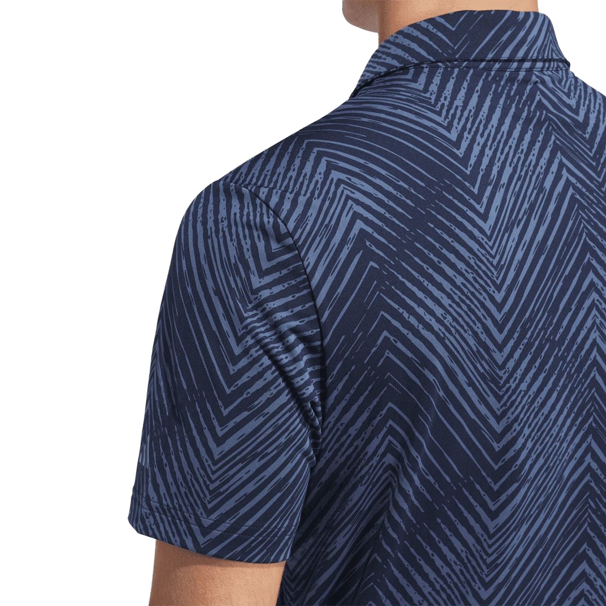 Polo Adidas Ultimate365 à imprimé intégral pour homme