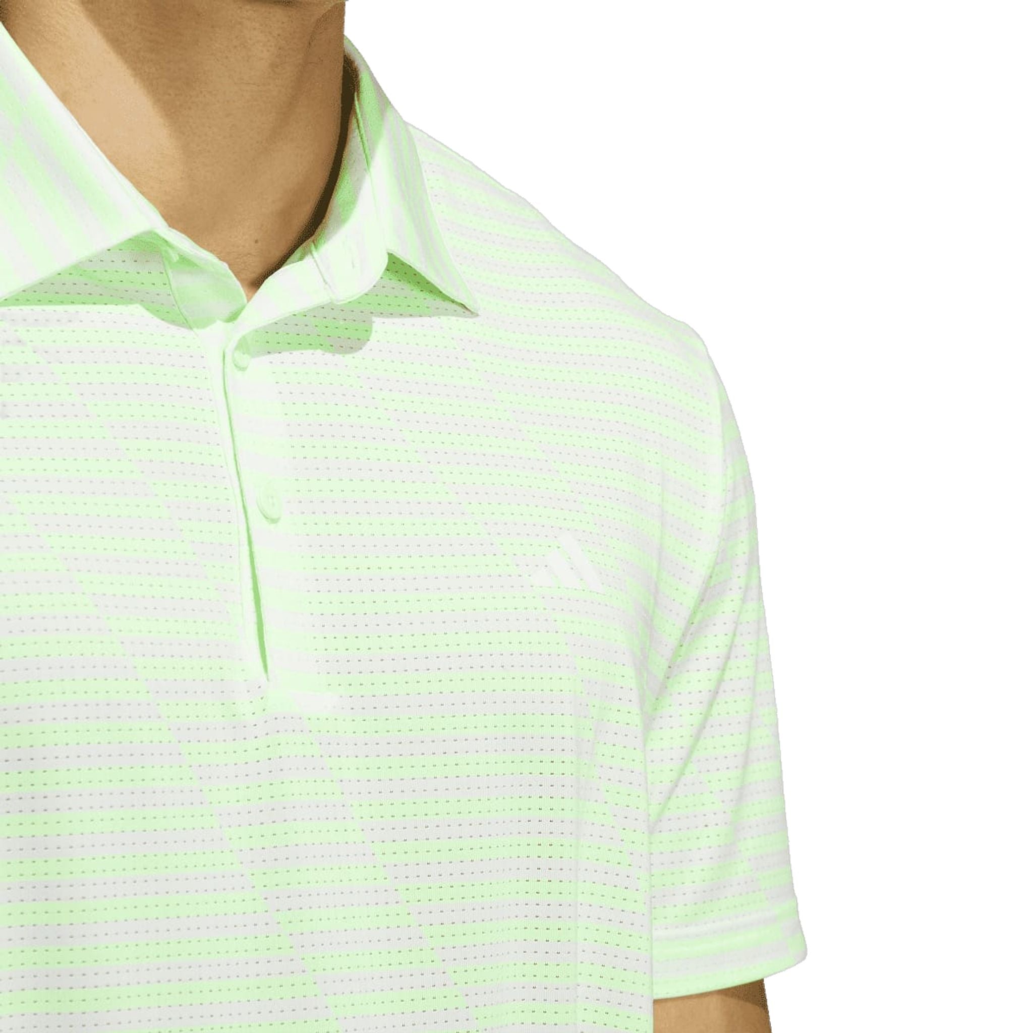 Polo Adidas Ultimate365 à imprimé mesh pour homme