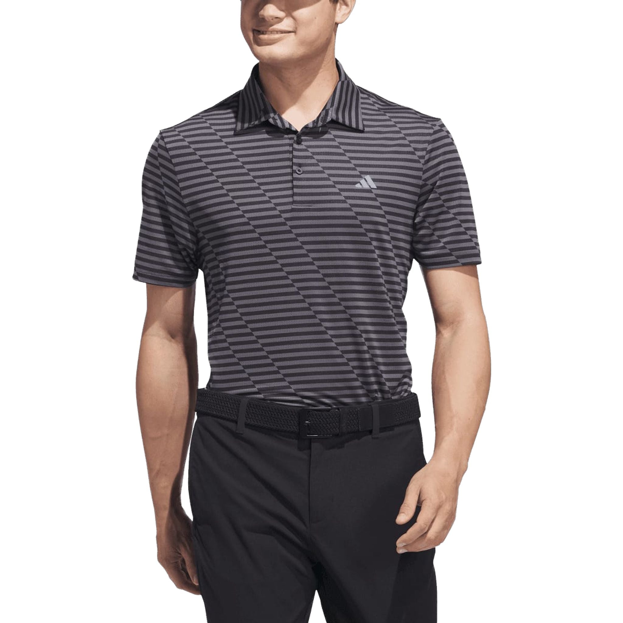 Polo Adidas Ultimate365 à imprimé mesh pour homme