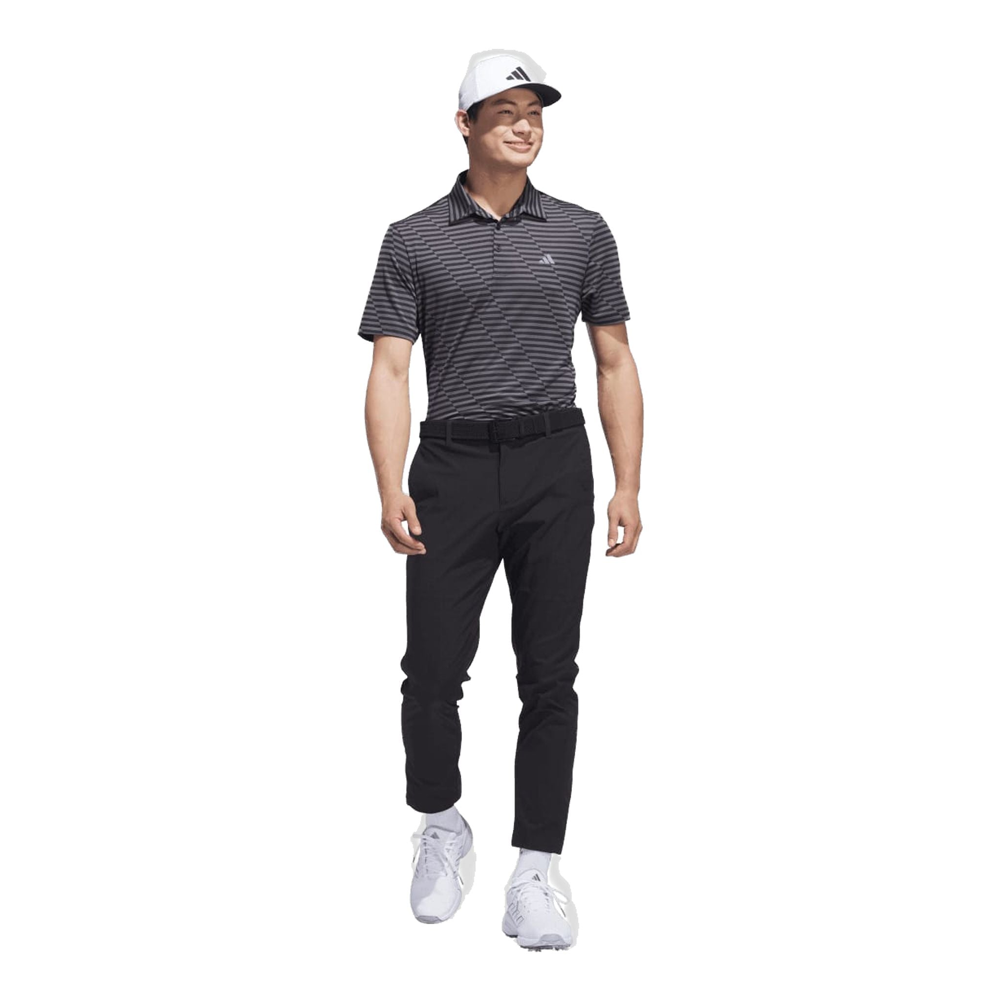 Polo Adidas Ultimate365 à imprimé mesh pour homme