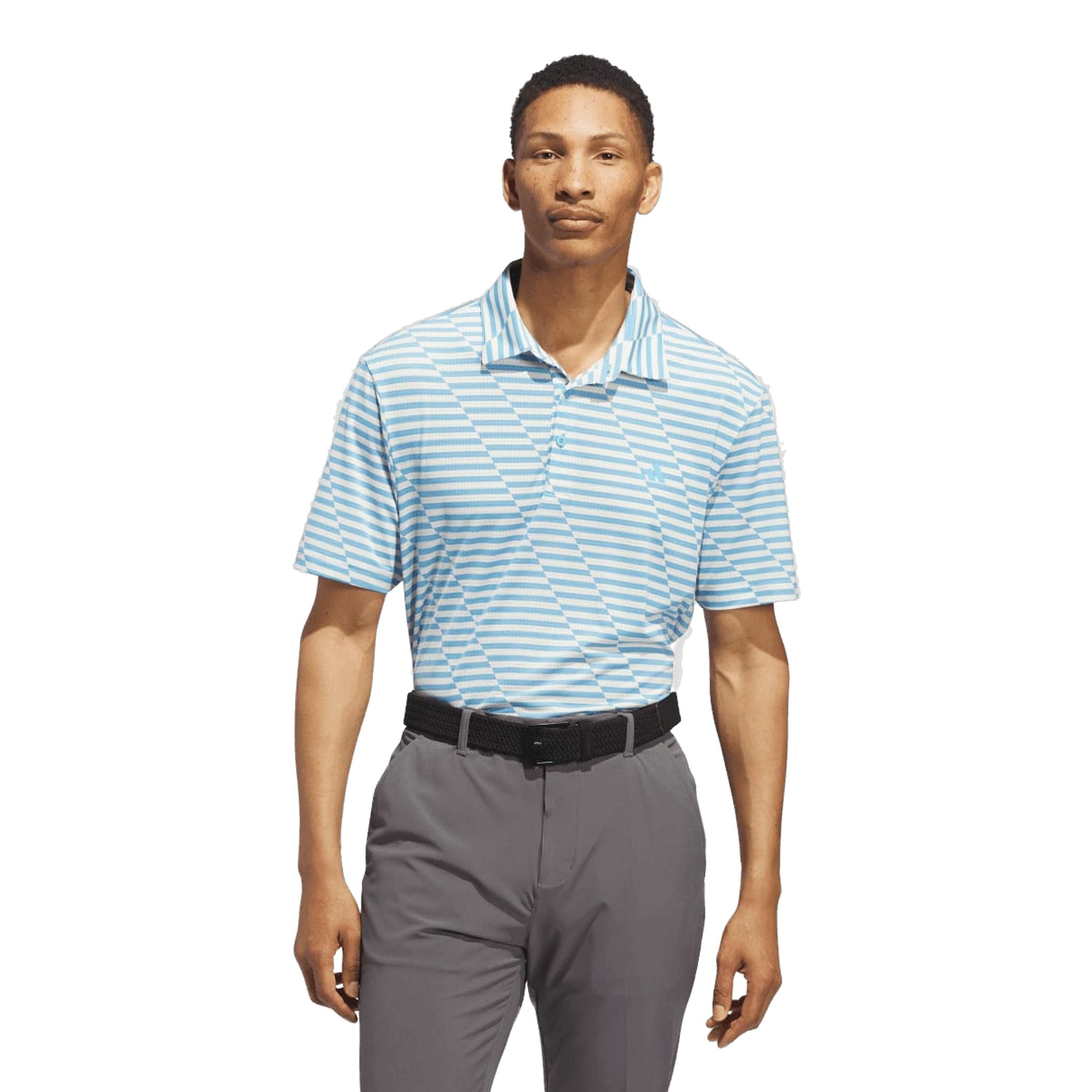 Polo Adidas Ultimate365 à imprimé mesh pour homme