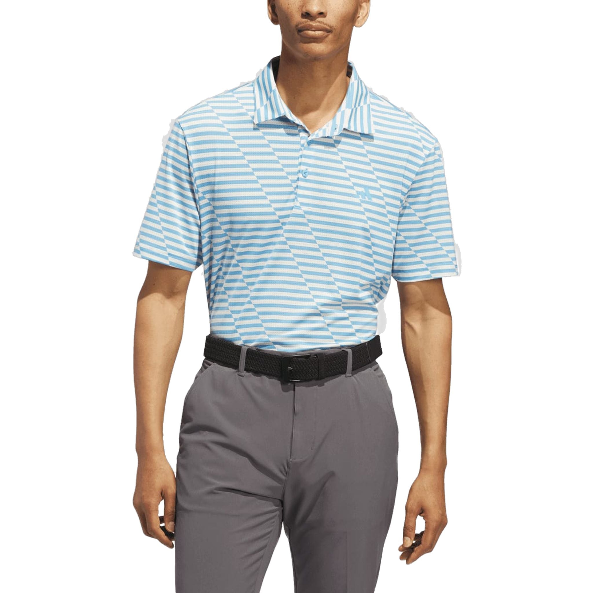 Polo Adidas Ultimate365 à imprimé mesh pour homme