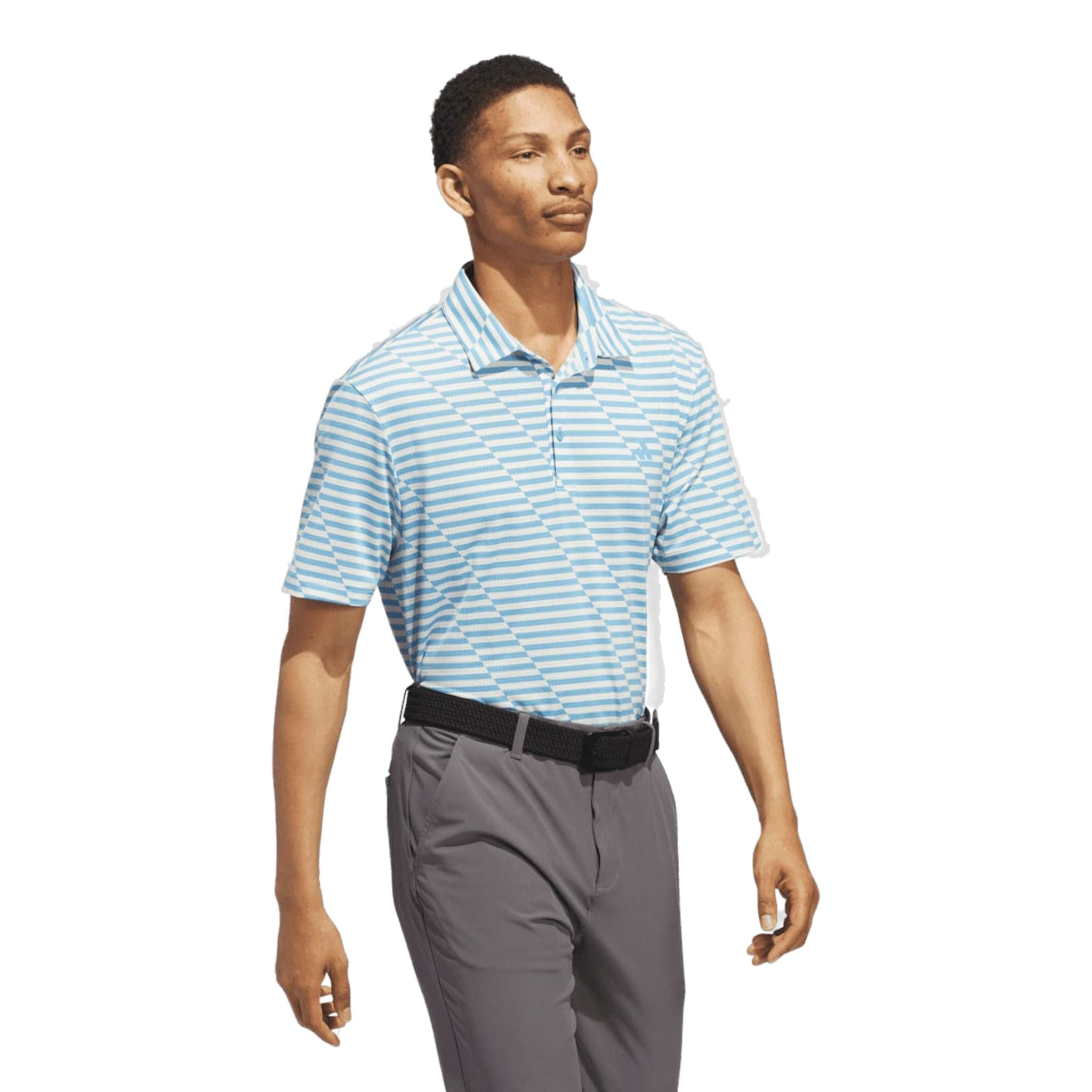 Polo Adidas Ultimate365 à imprimé mesh pour homme