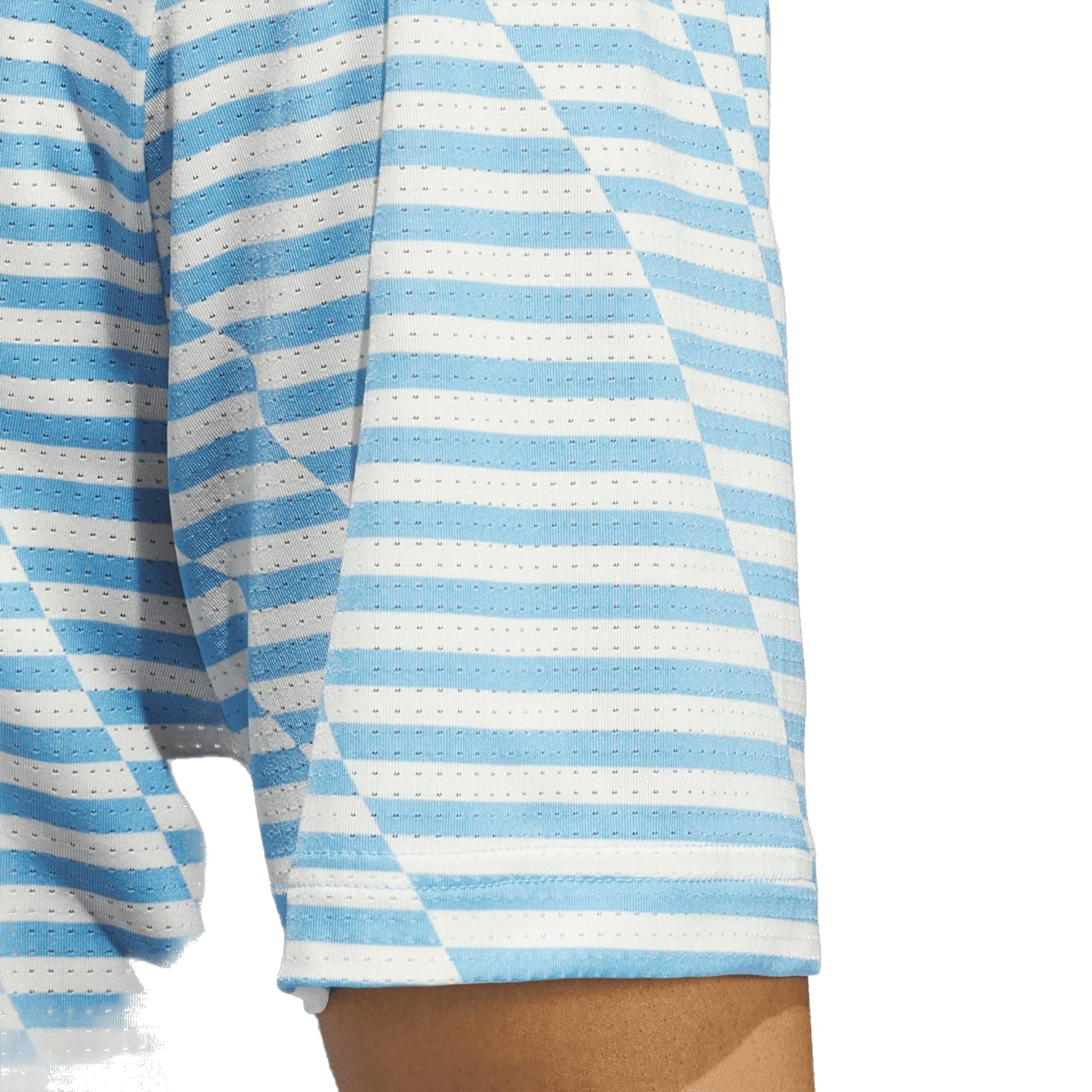 Polo Adidas Ultimate365 à imprimé mesh pour homme