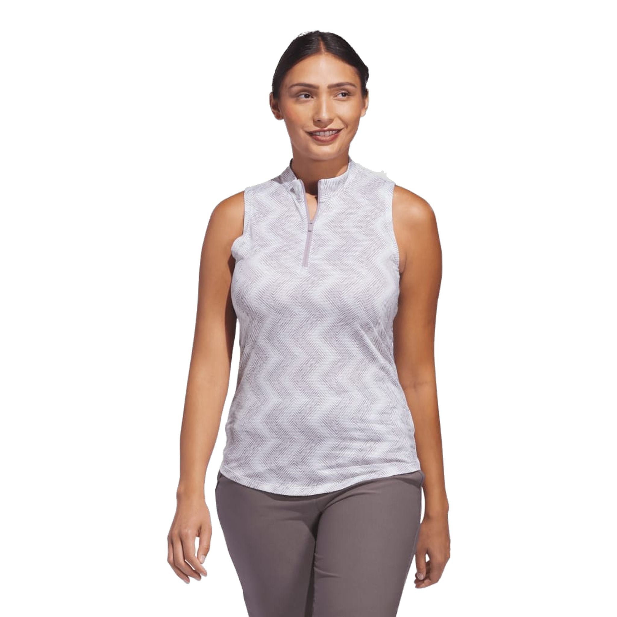 Polo imprimé ottoman Adidas Ultimate365 pour femme