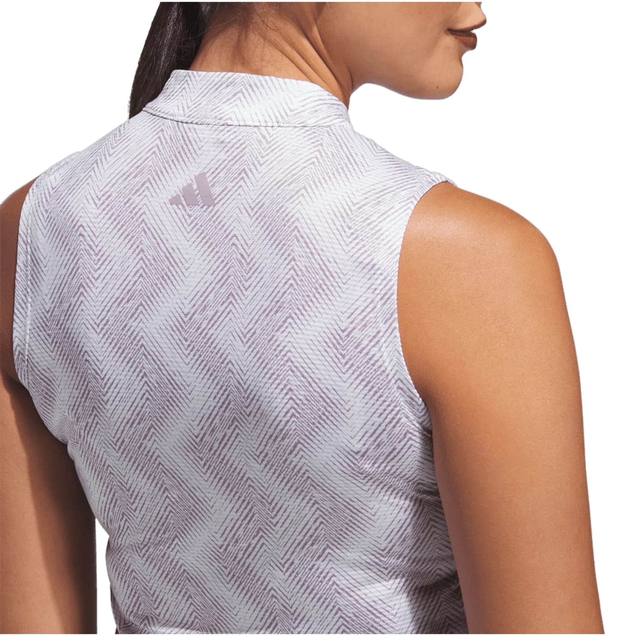 Polo imprimé ottoman Adidas Ultimate365 pour femme