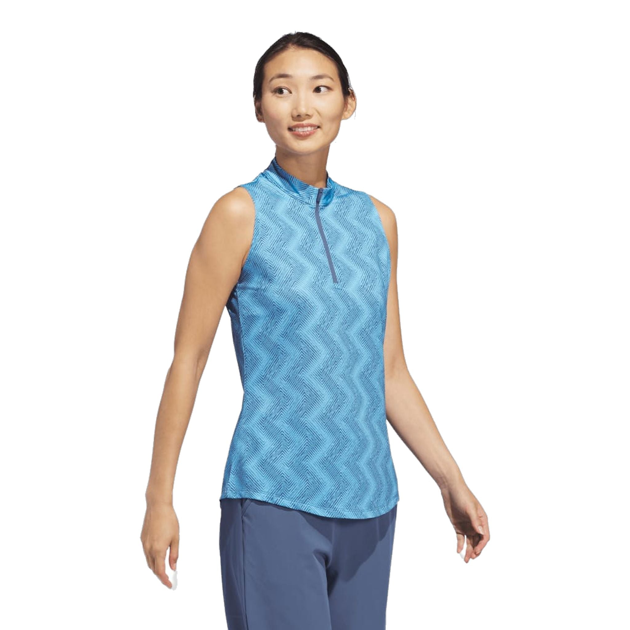 Polo imprimé ottoman Adidas Ultimate365 pour femme