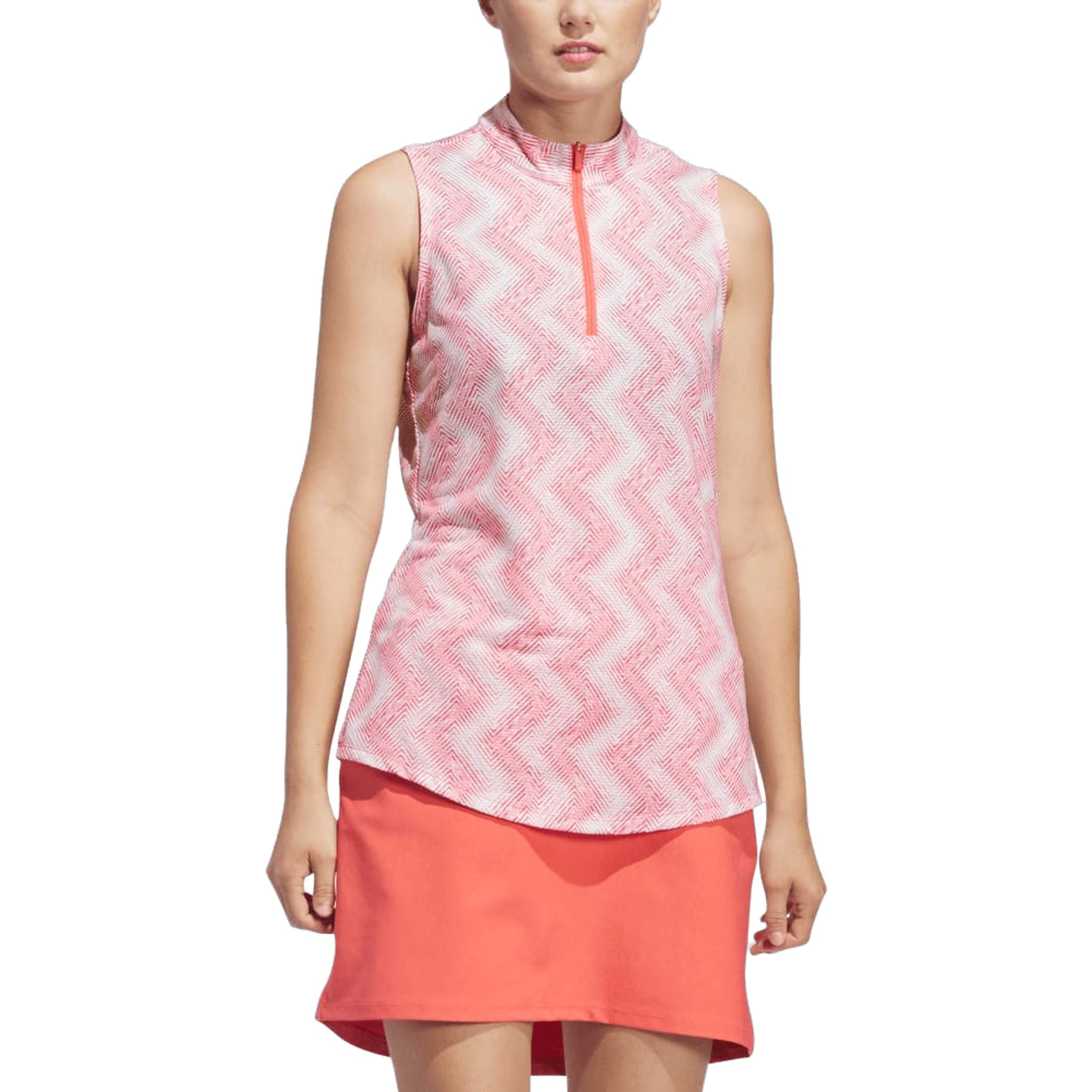 Polo imprimé ottoman Adidas Ultimate365 pour femme