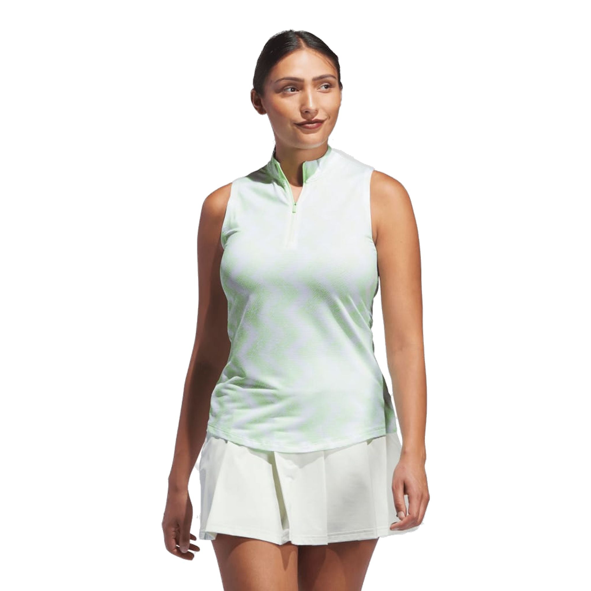 Polo imprimé ottoman Adidas Ultimate365 pour femme