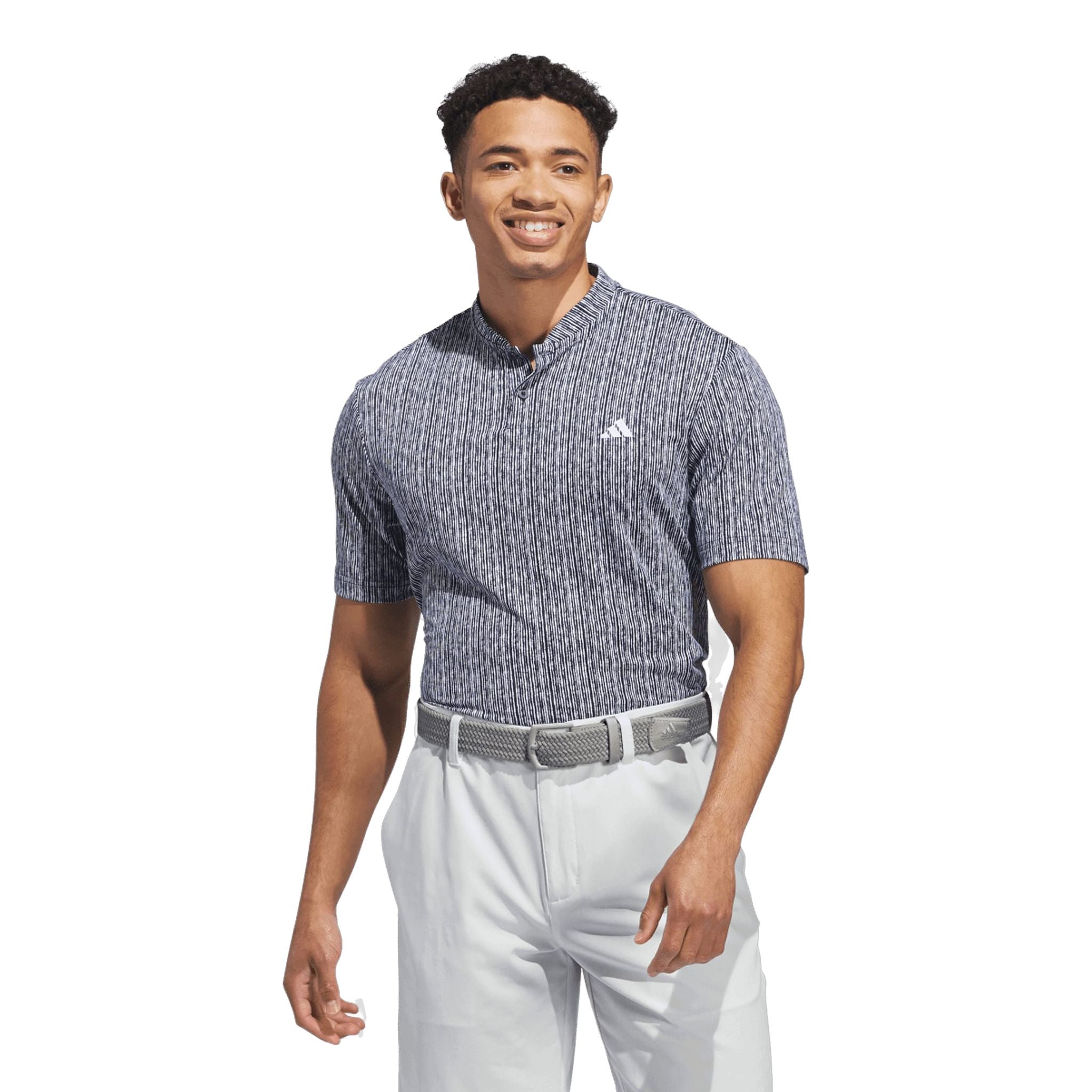 Polo Adidas Ultimate365 à rayures pour homme