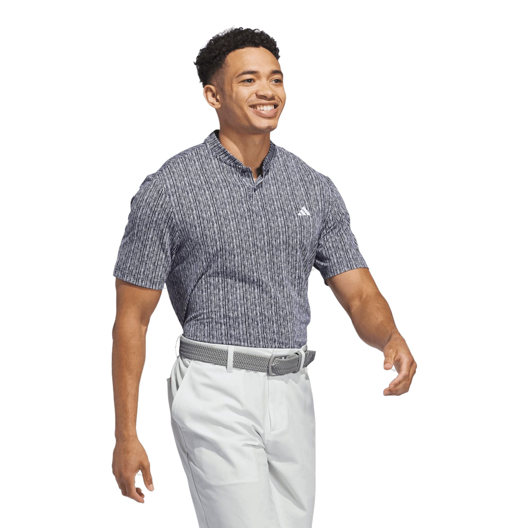 Polo Adidas Ultimate365 à rayures pour homme