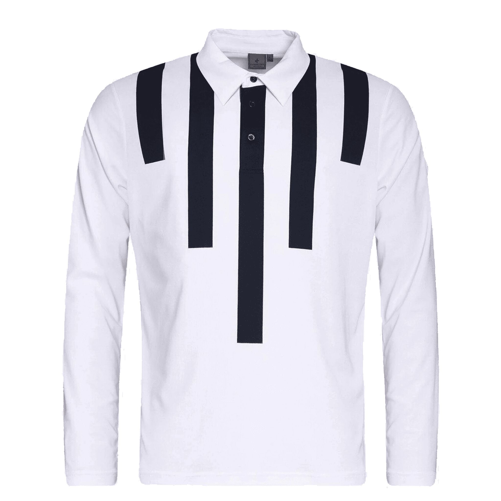 Polo à manches longues Cross Sportswear Valley pour homme