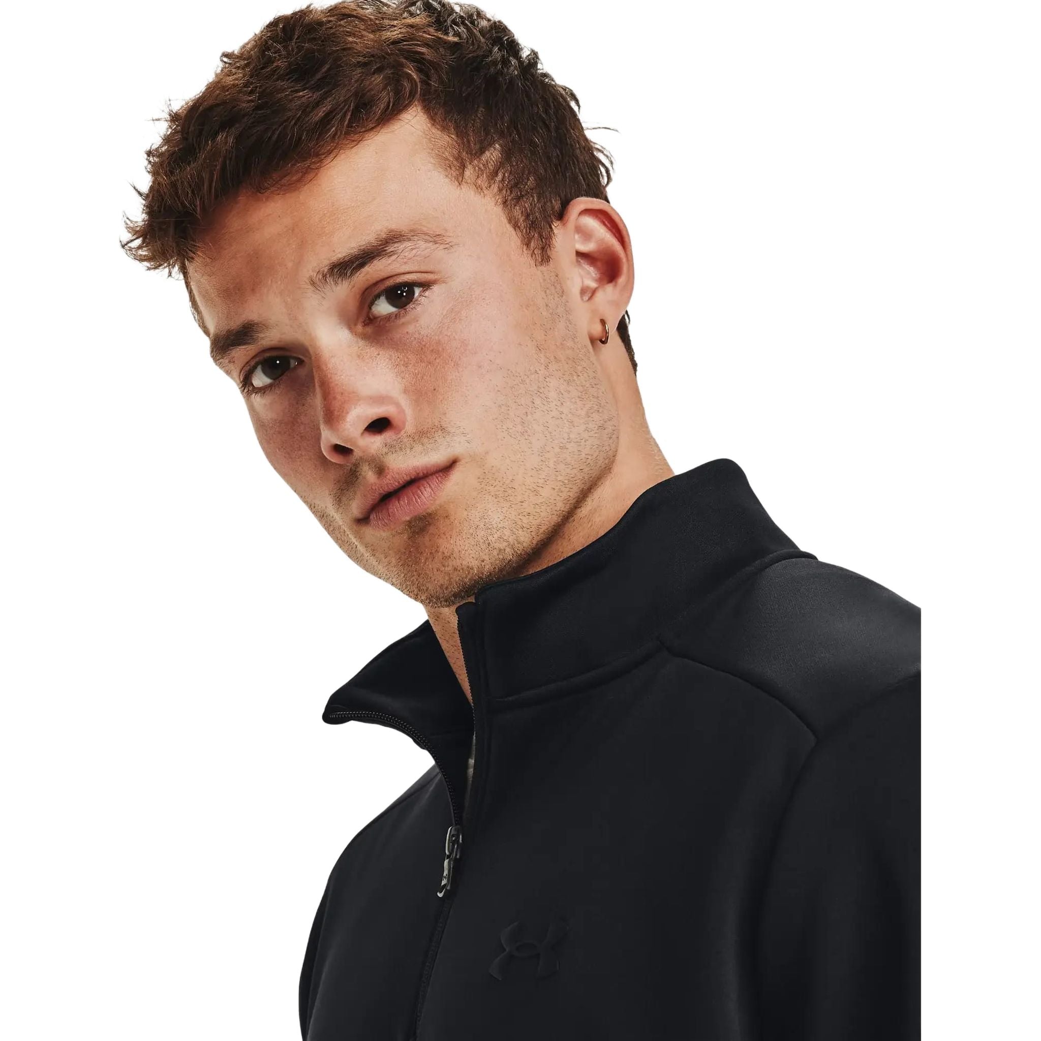 Pull polaire Under Armour UA Armor à fermeture éclair 1/4 pour homme