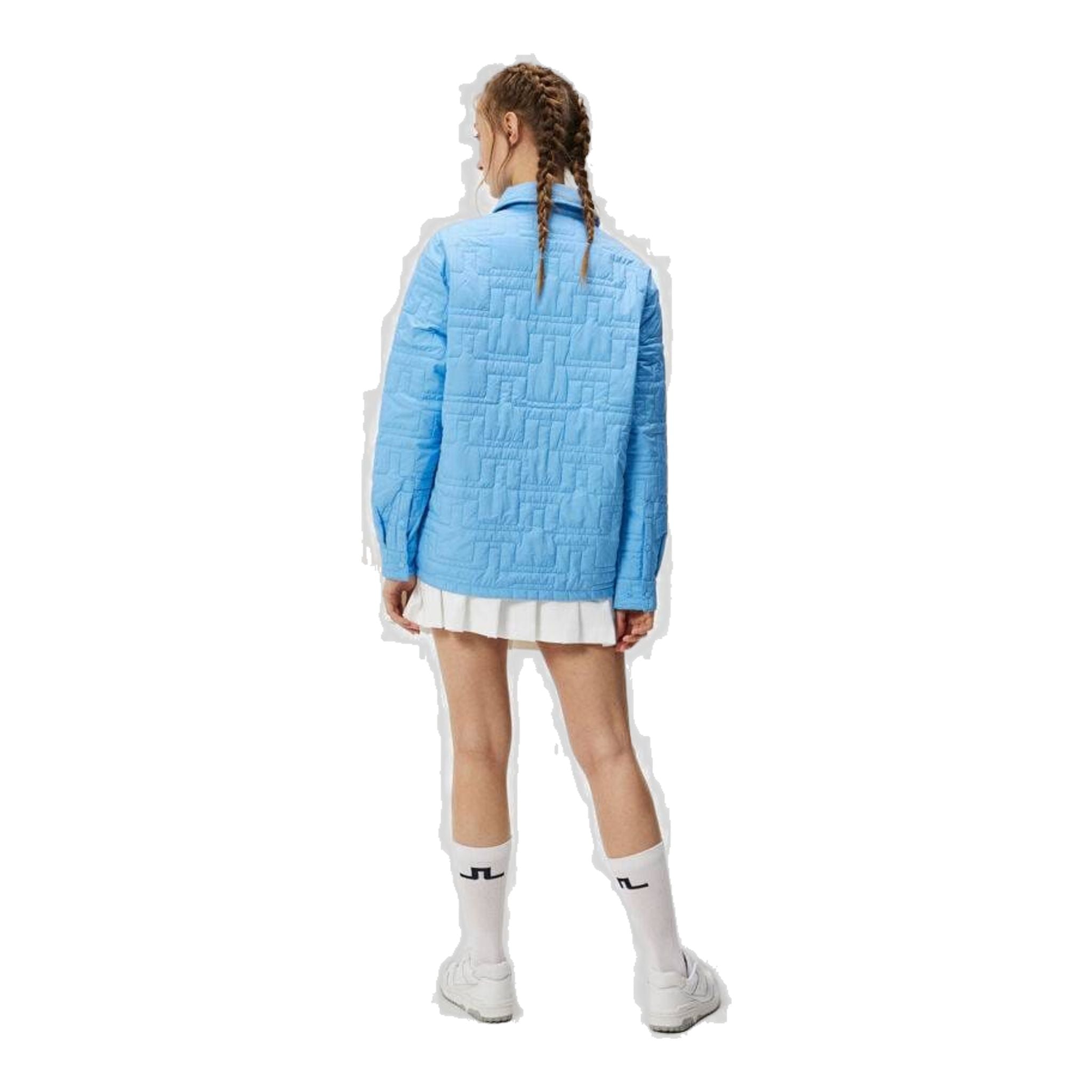 Chemise matelassée rose J. Lindeberg pour femme