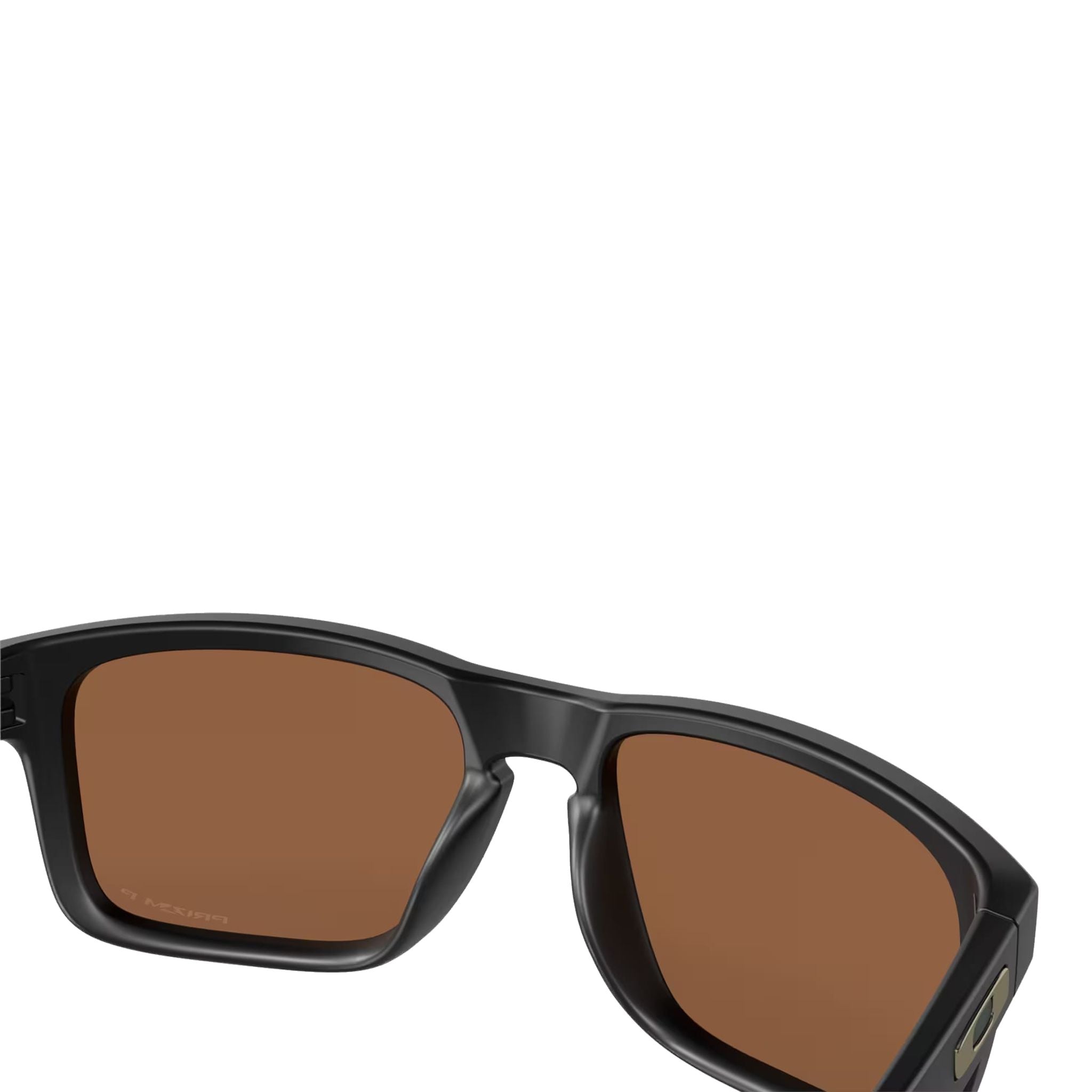 Lunettes de soleil Oakley M Holbrook Matte Black Prizm Tungsten Polarized pour hommes