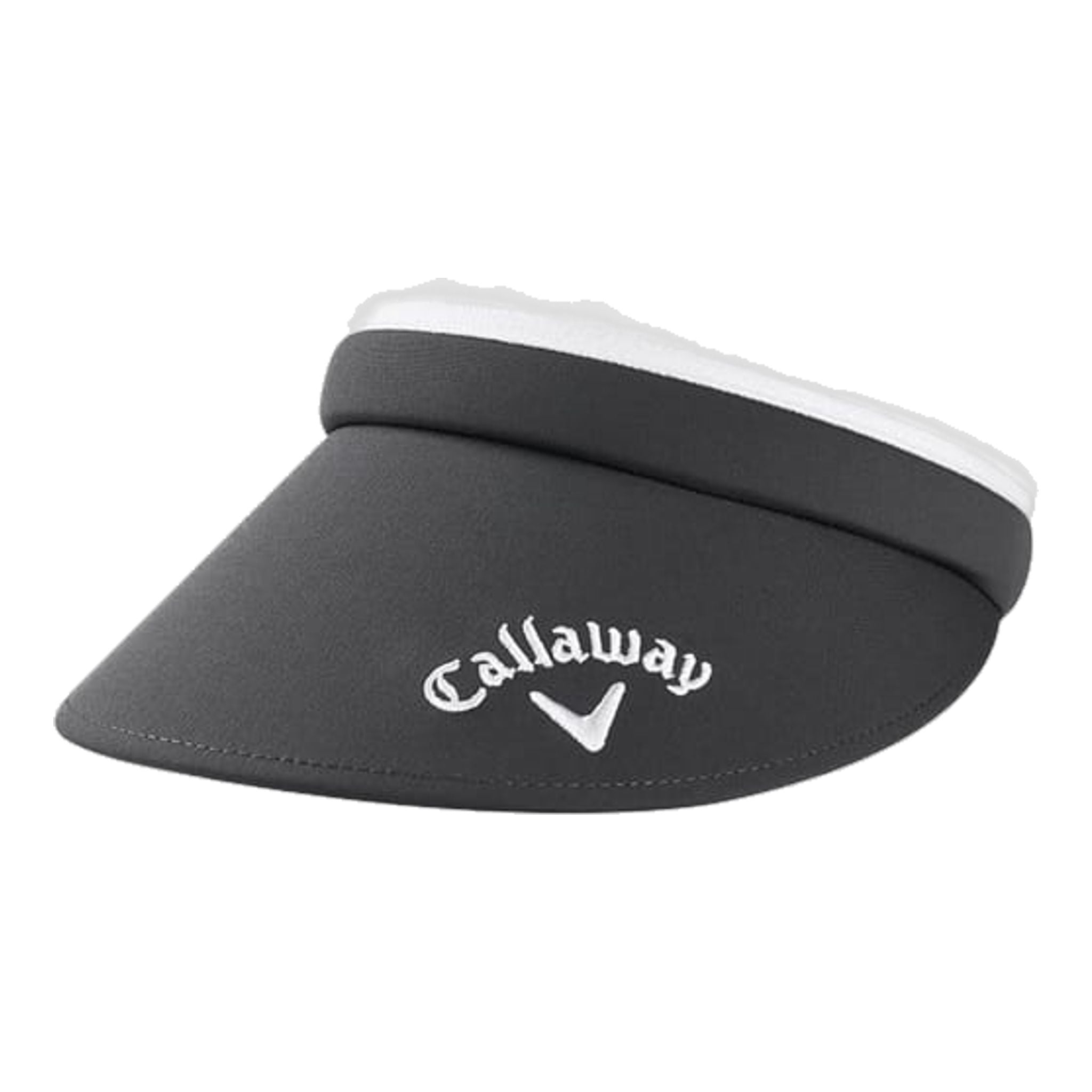 Visière Callaway W Clip anthracite/blanche pour femme