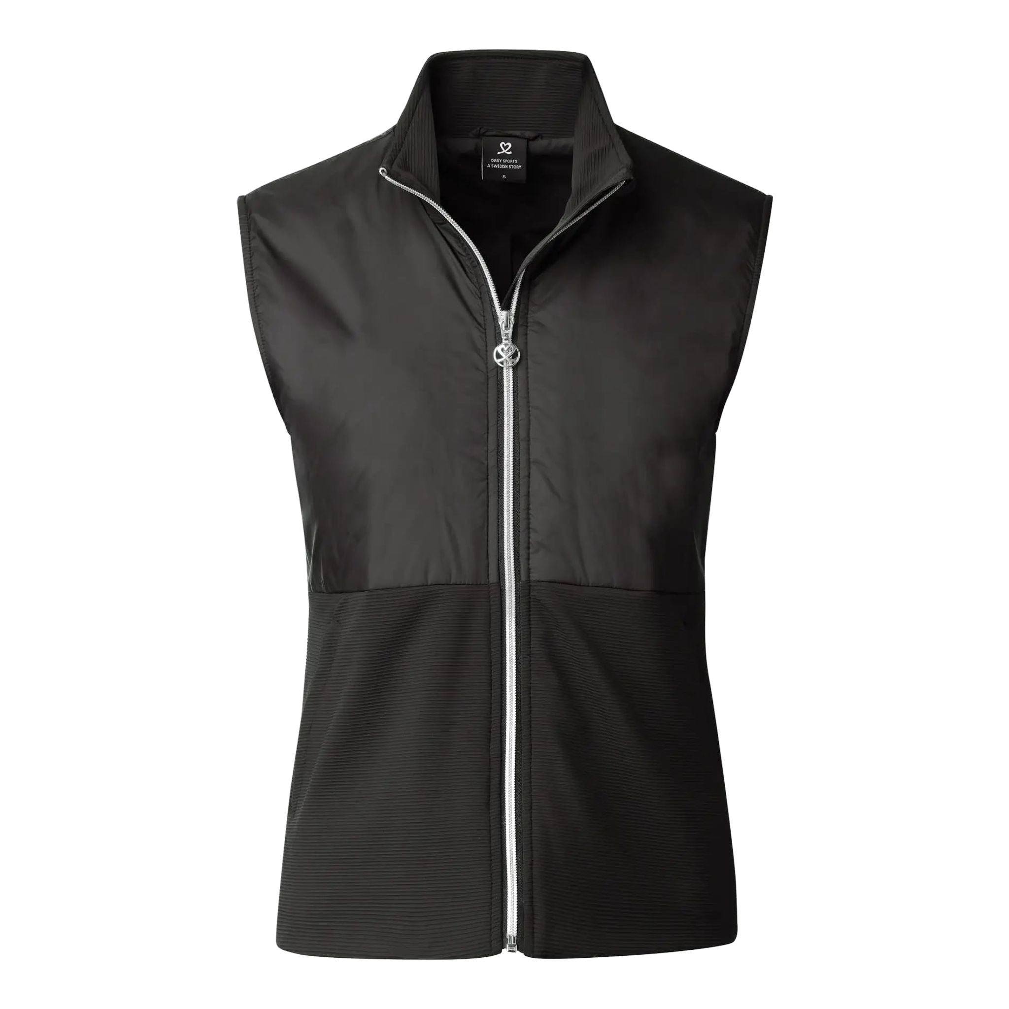 Gilet de golf Mia noir pour femme de Daily Sports