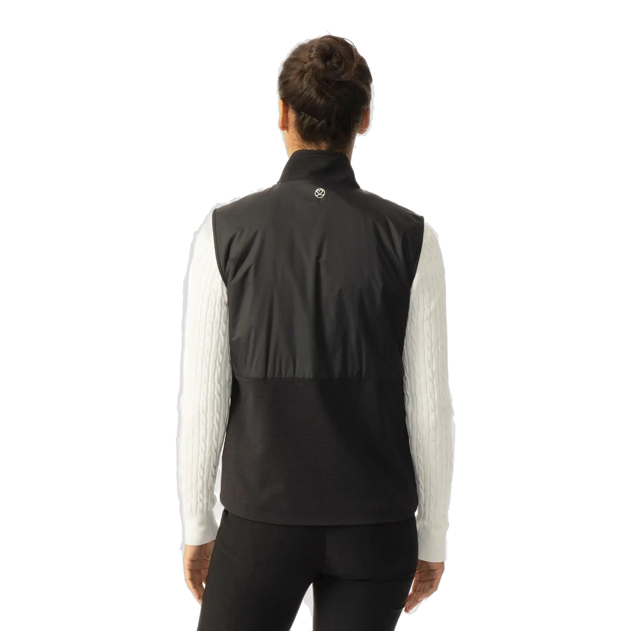 Gilet de golf Mia noir pour femme de Daily Sports