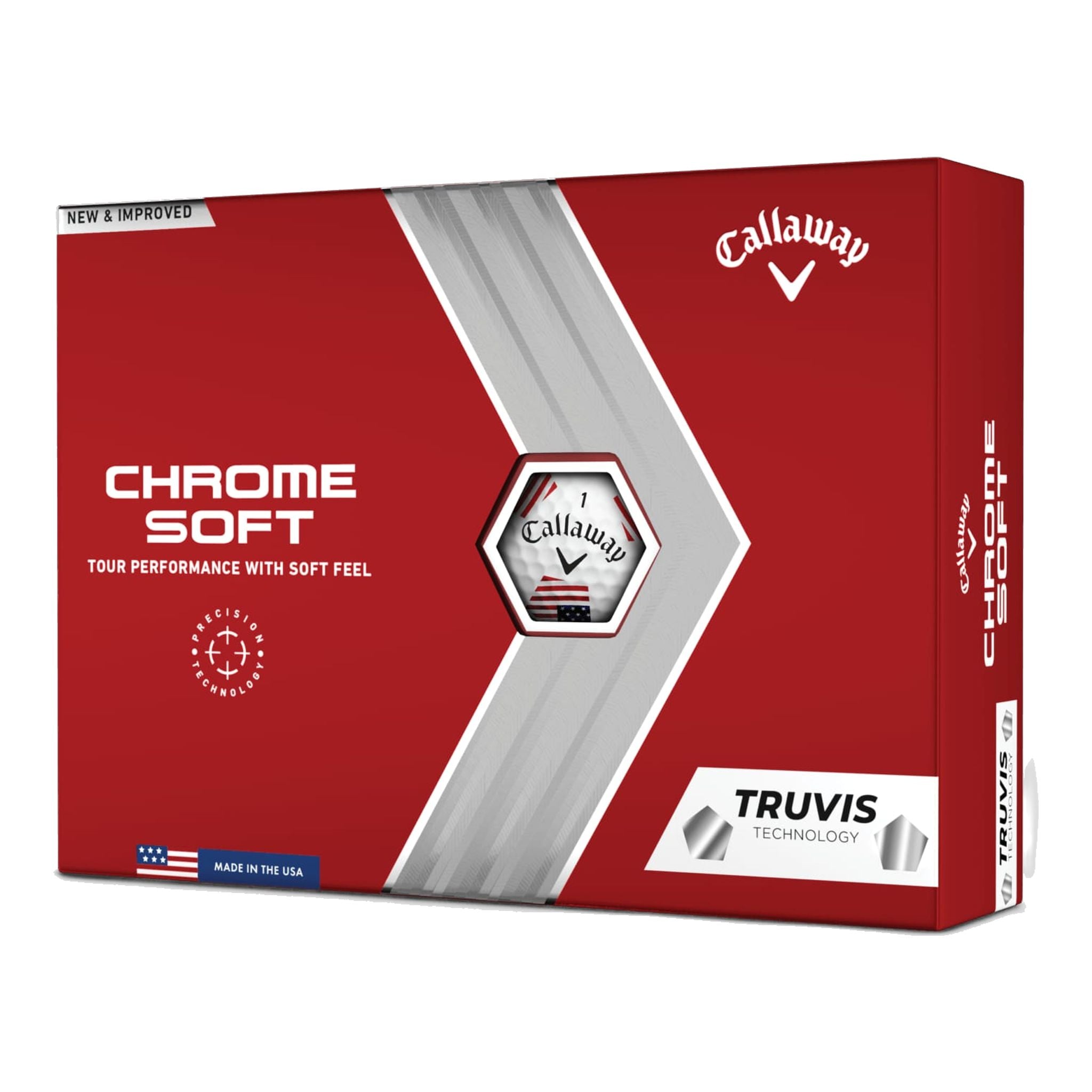 Balles Callaway Chrome Soft (23) (12 balles) Truvis USA