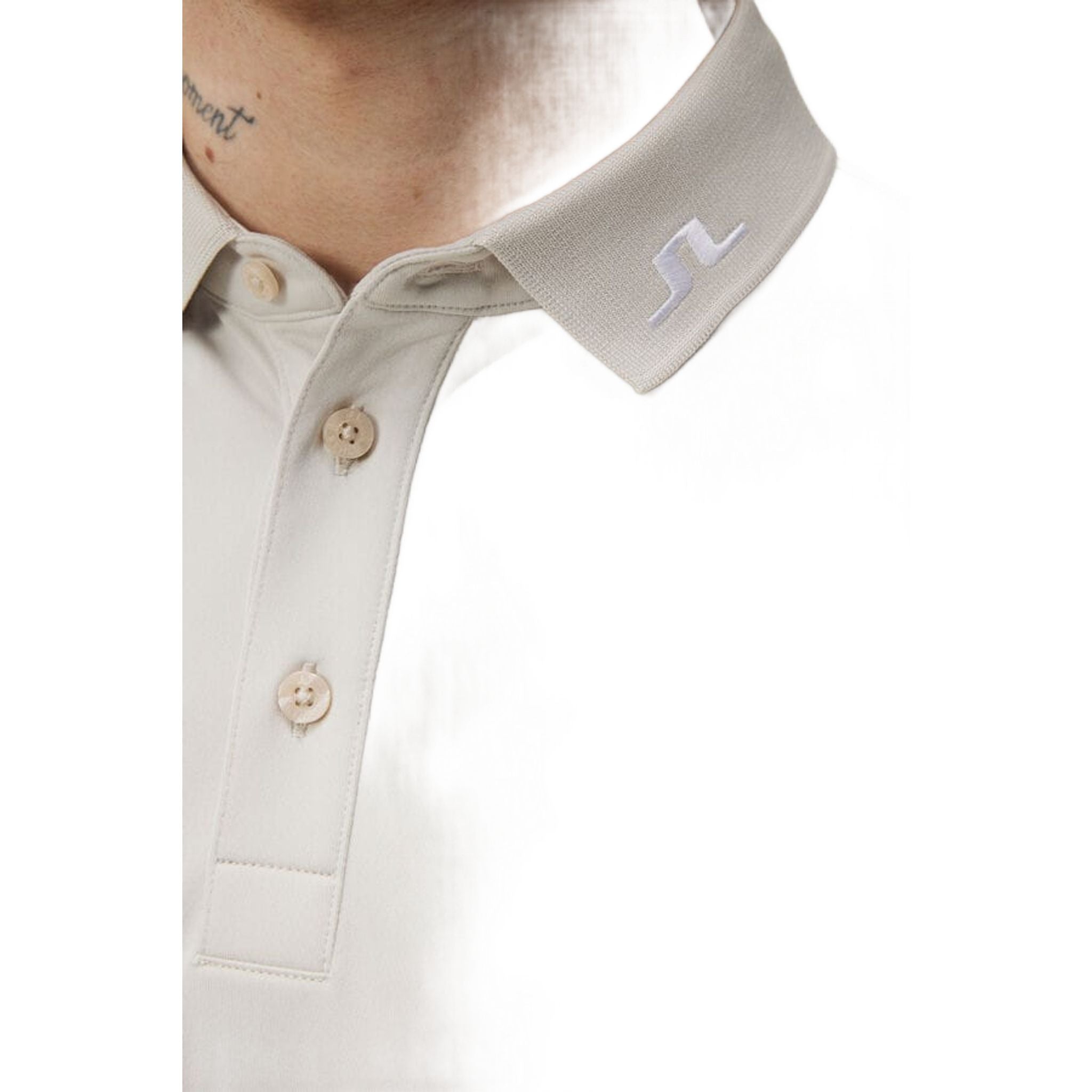 J. Lindeberg KV Polo imprimé coupe régulière pour hommes