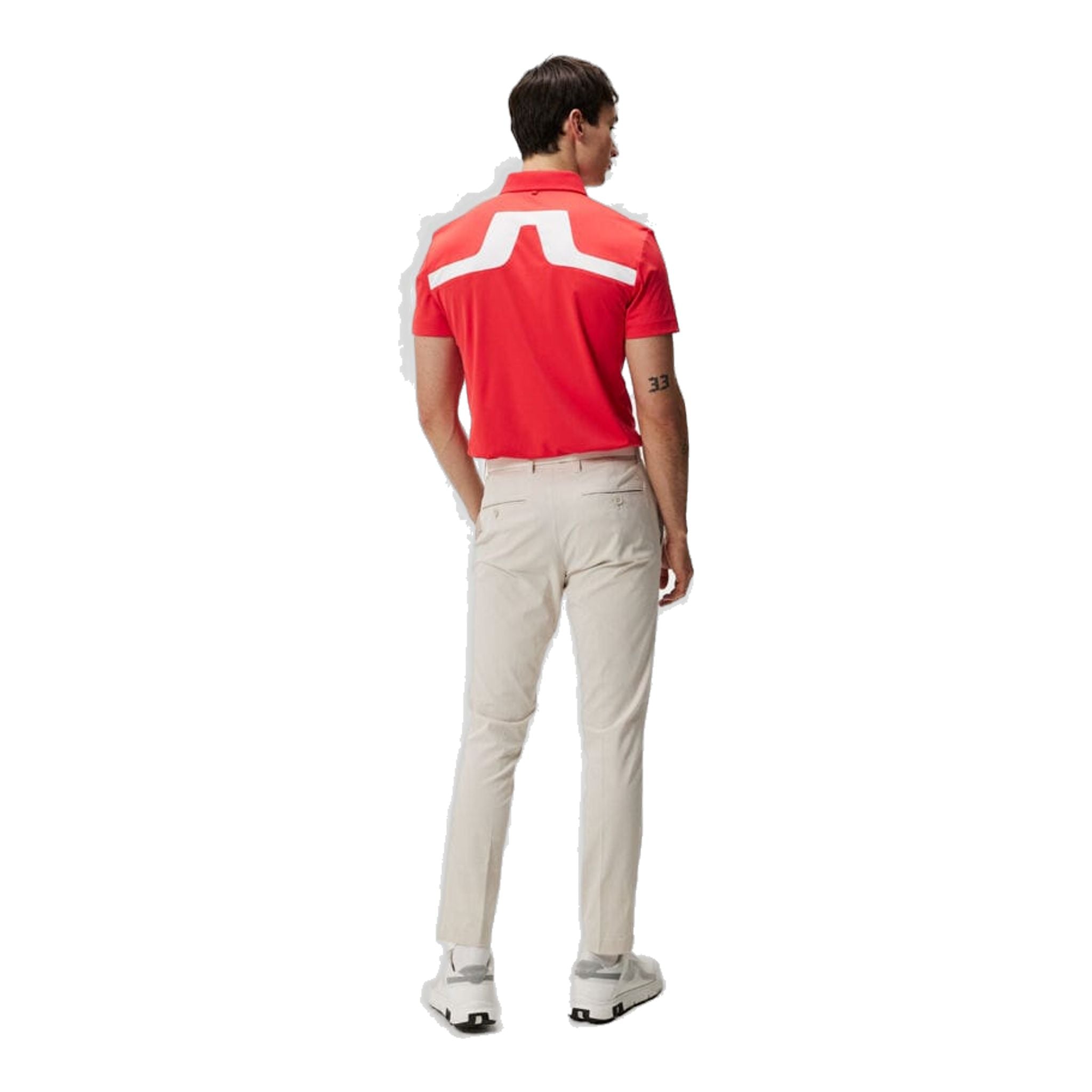 J. Lindeberg KV Tour Solid Polo de golf pour hommes